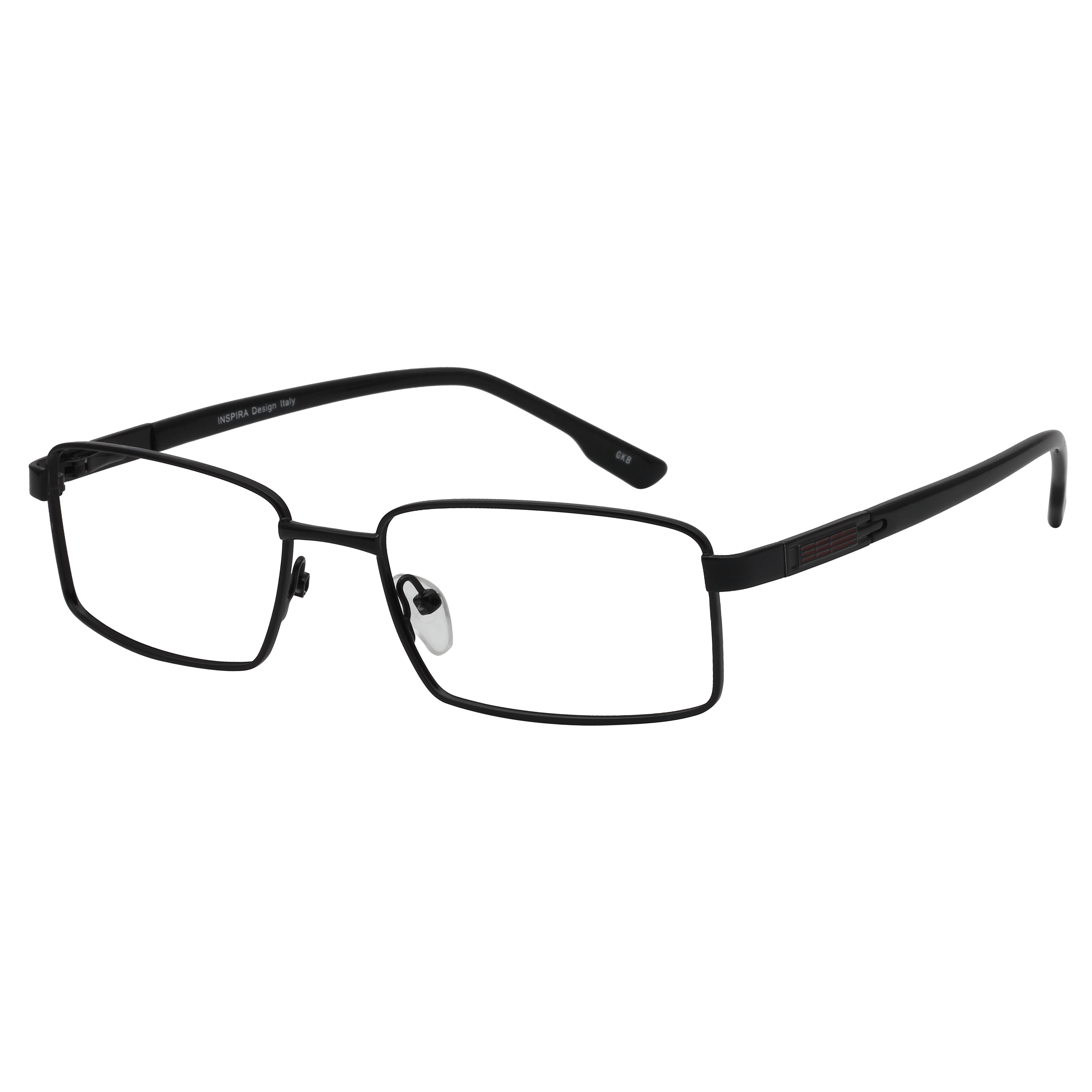 Inspira 0918D Frame Black Male Full Metal — Black frame