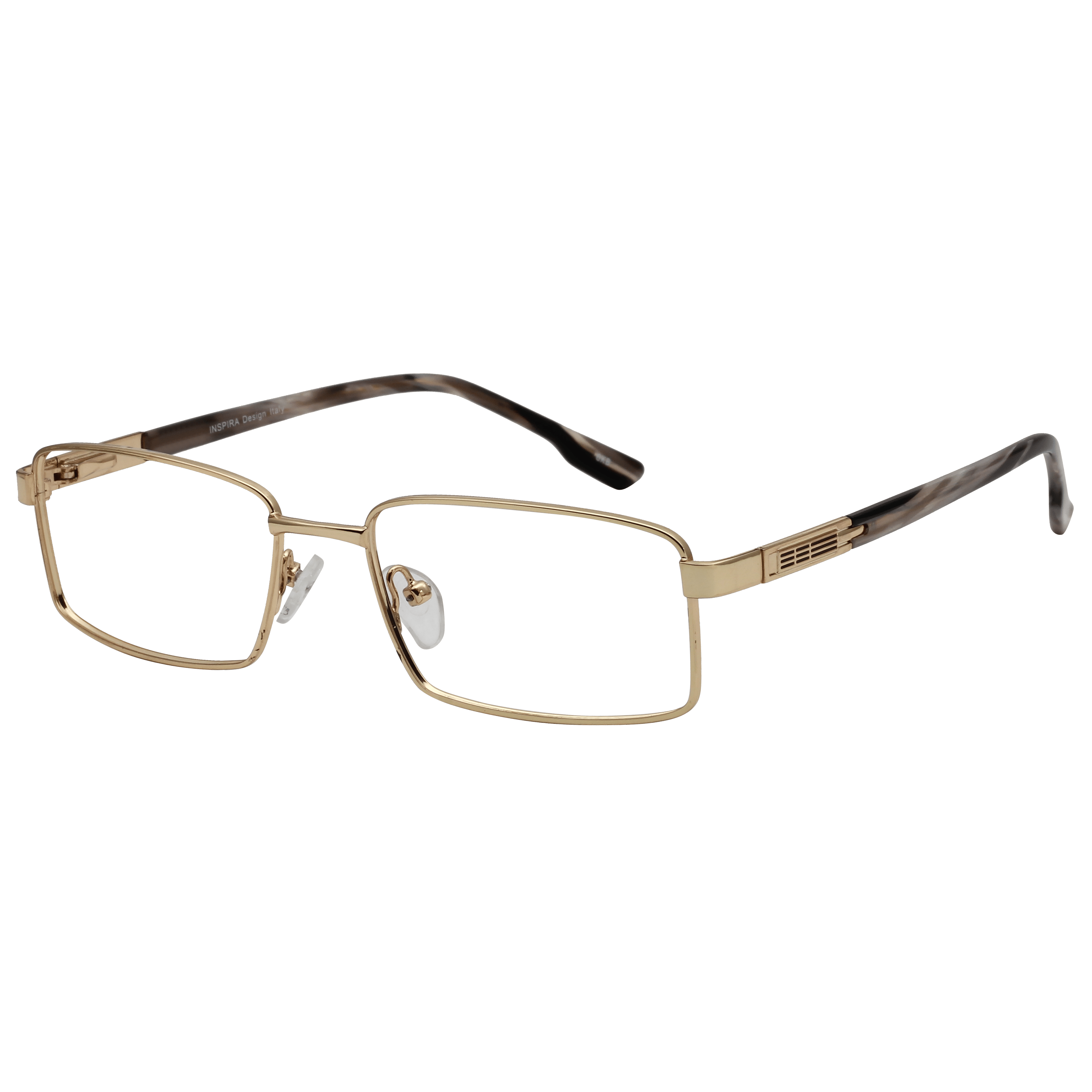 Inspira 0918D Frame Gold Male Full Metal — Gold frame