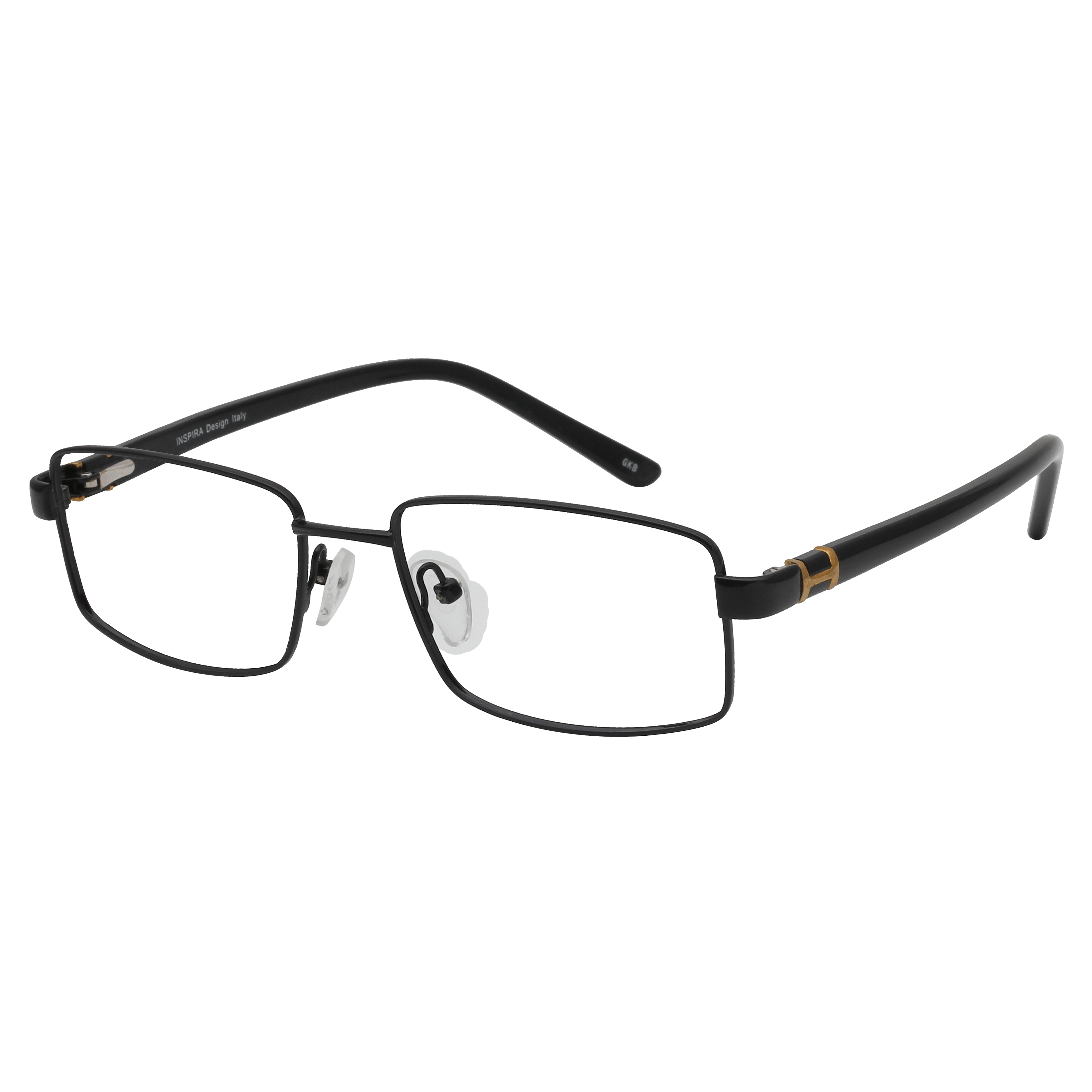 Inspira 1218D Frame Black Male Full Shell — Black frame