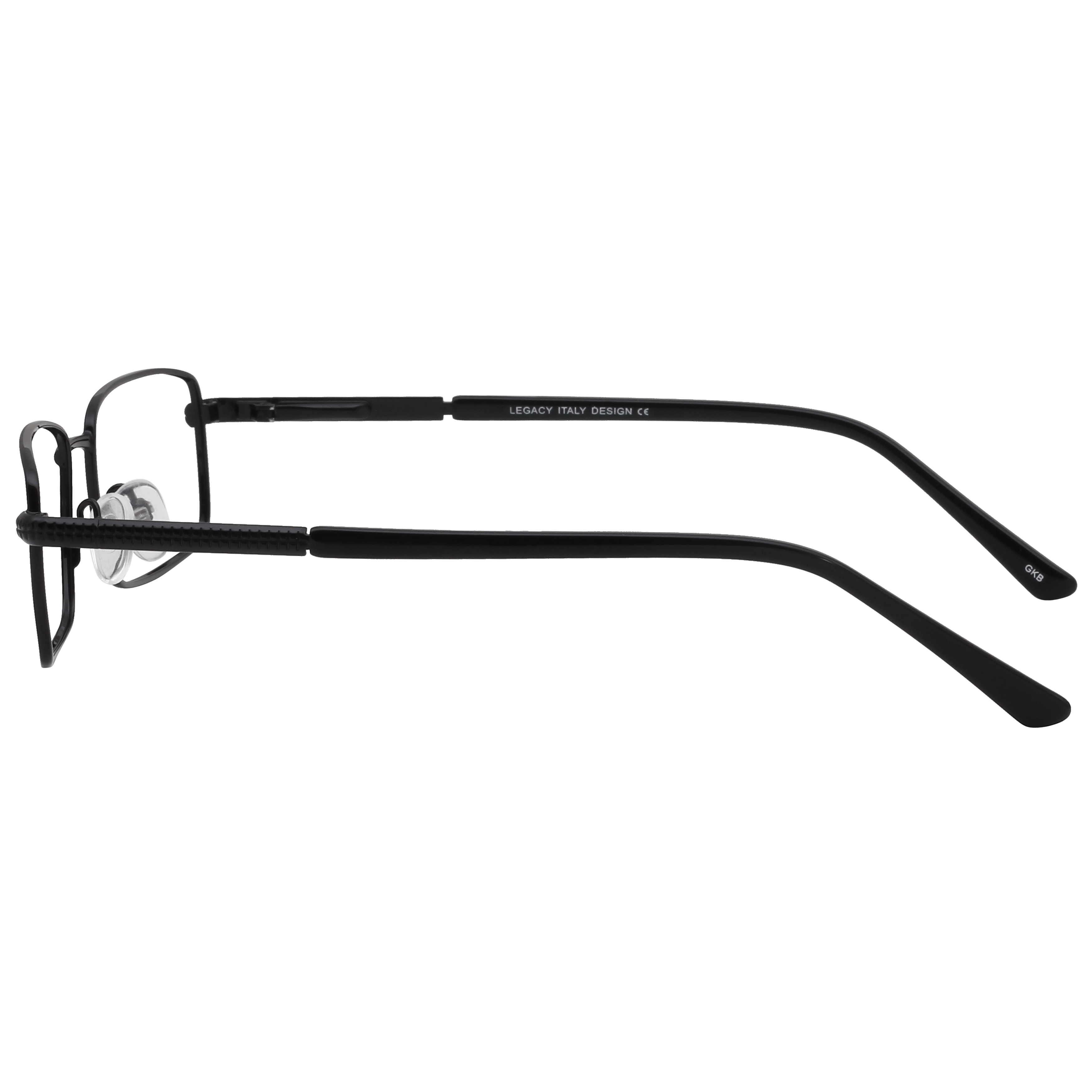 Inspira 8615N Frame Black Unisex Full Metal Frame — view 3
