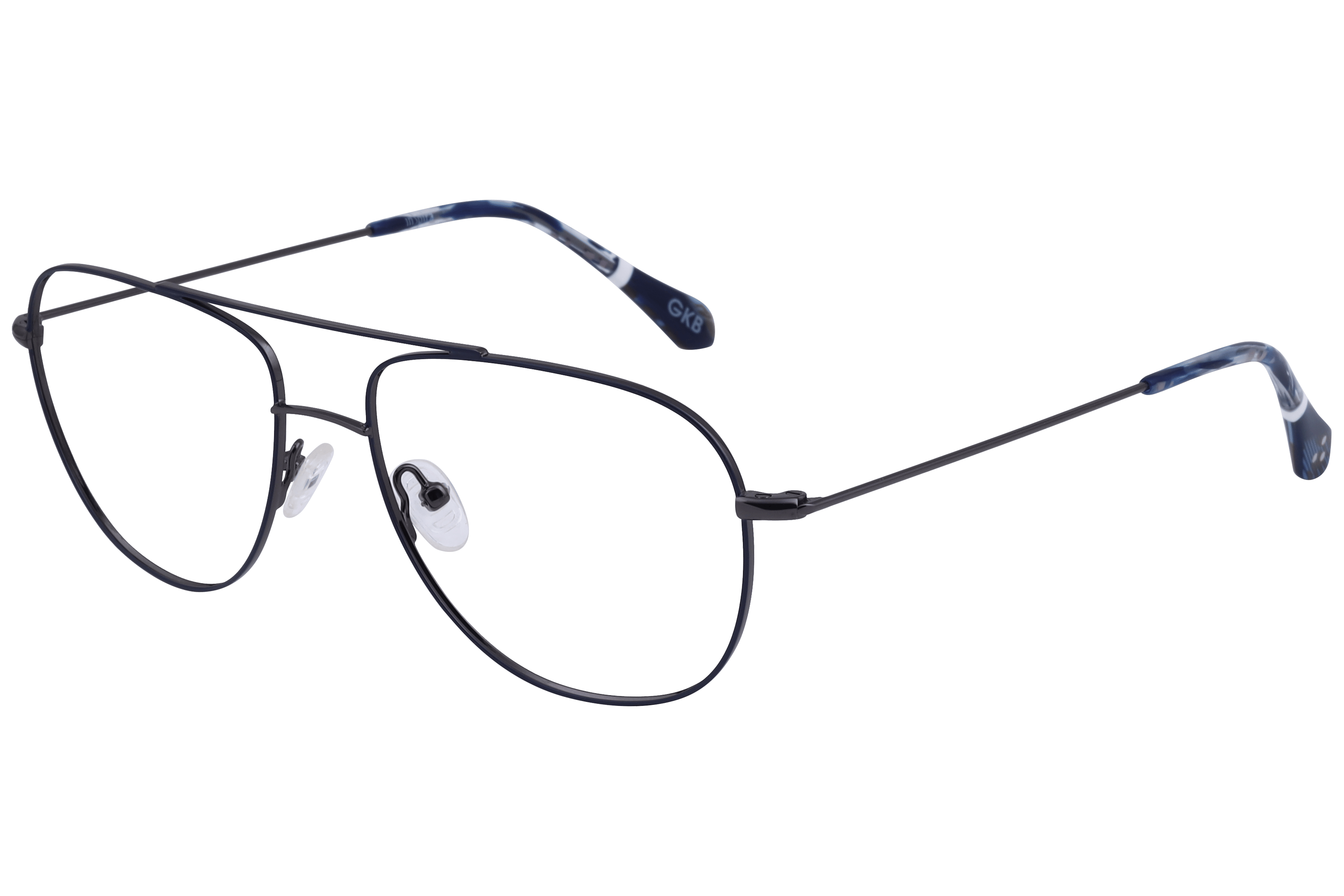 Inspira 6553 Frame Blue Male Full Metal — Blue frame