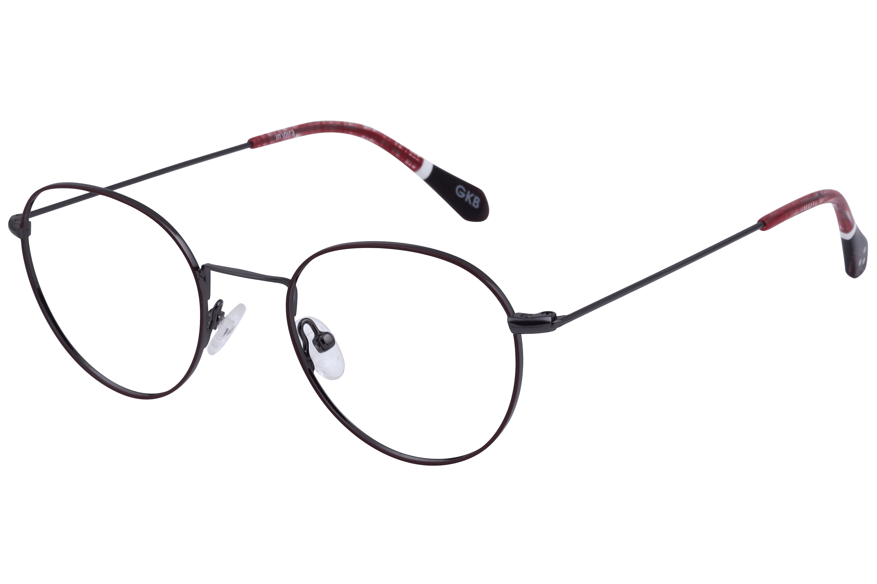 Inspira 6555 Frame Maroon Unisex Full Metal