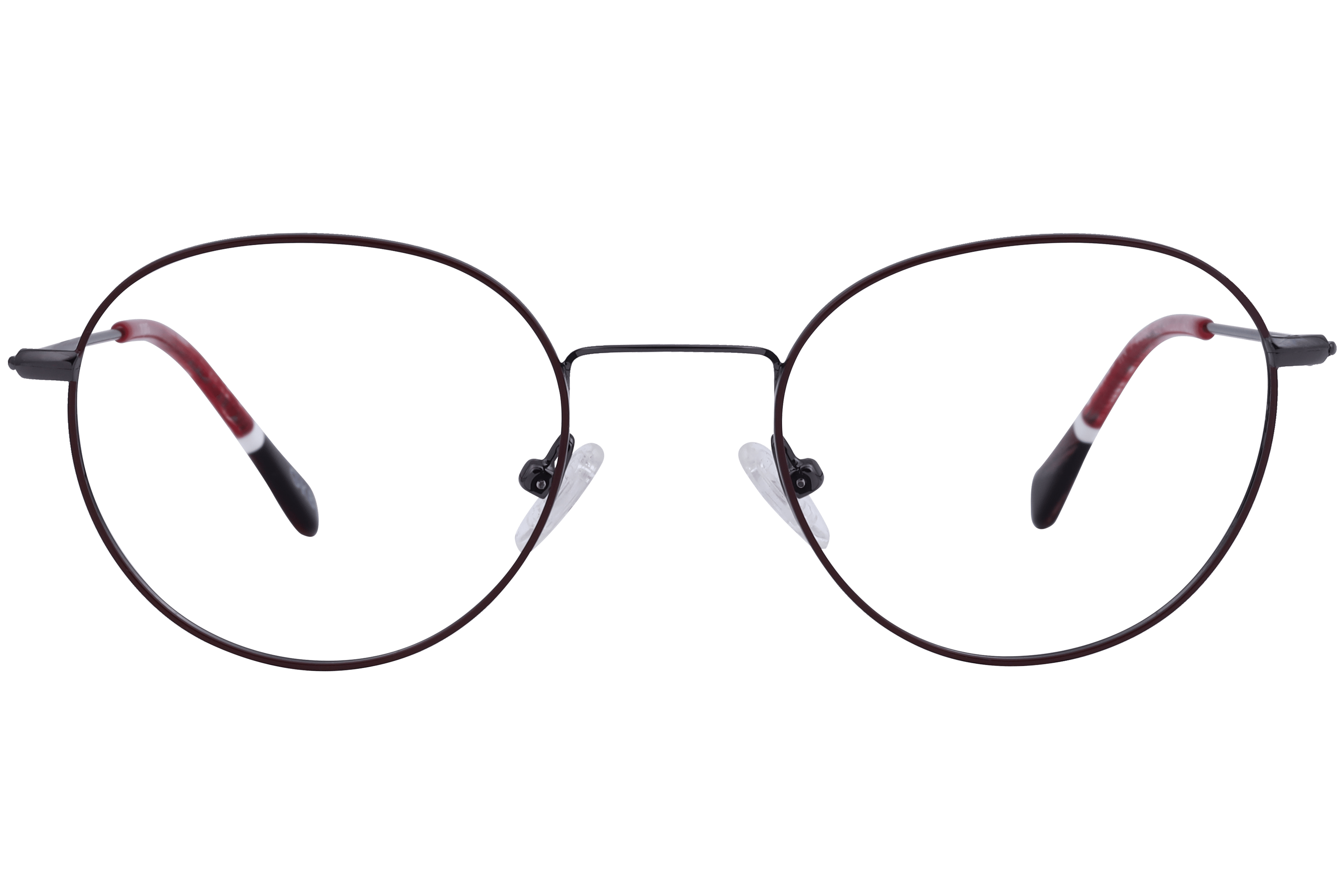 Inspira 6555 Frame Maroon Unisex Full Metal