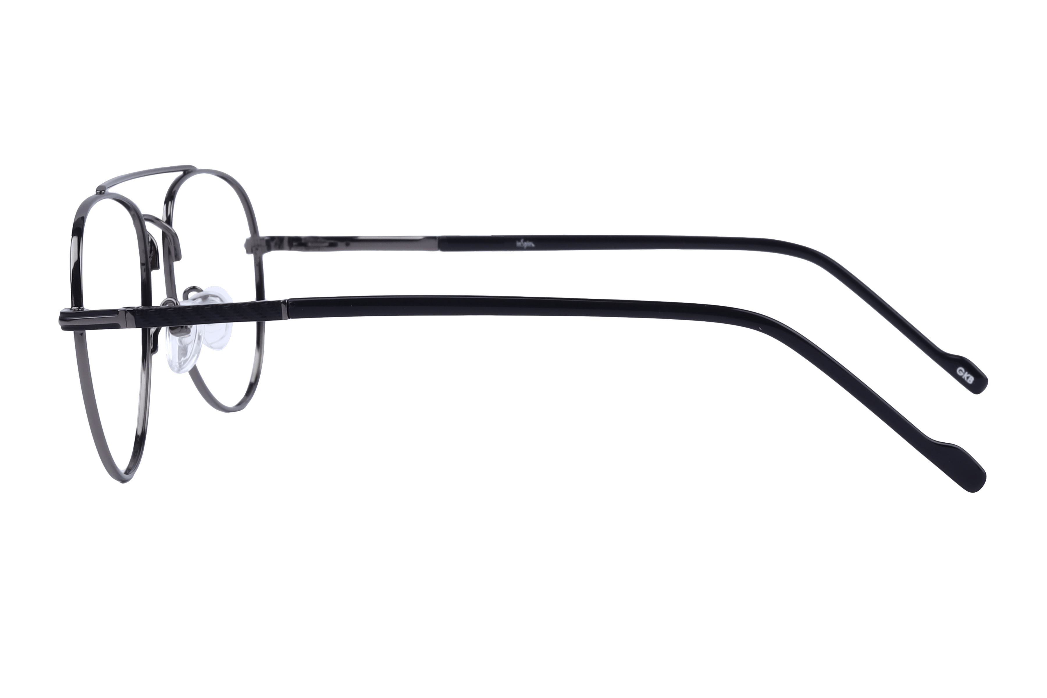 Inspira 5219 Frame Gun Metal Male Full Metal Frame — Gun Metal frame — view 3