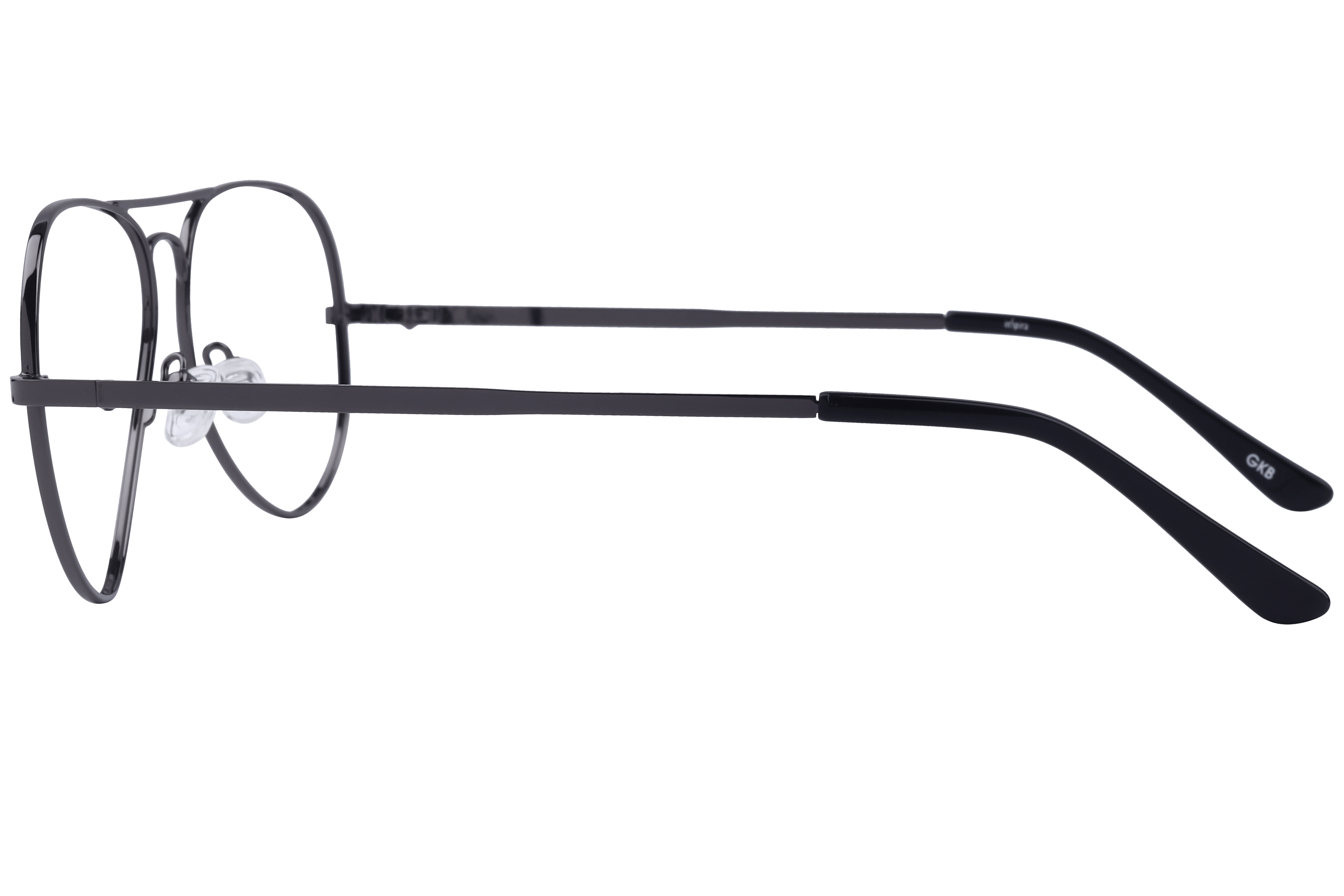 Inspira BOM1136 Frame Gun Metal Male Full Metal Frame — Gun Metal frame — view 3