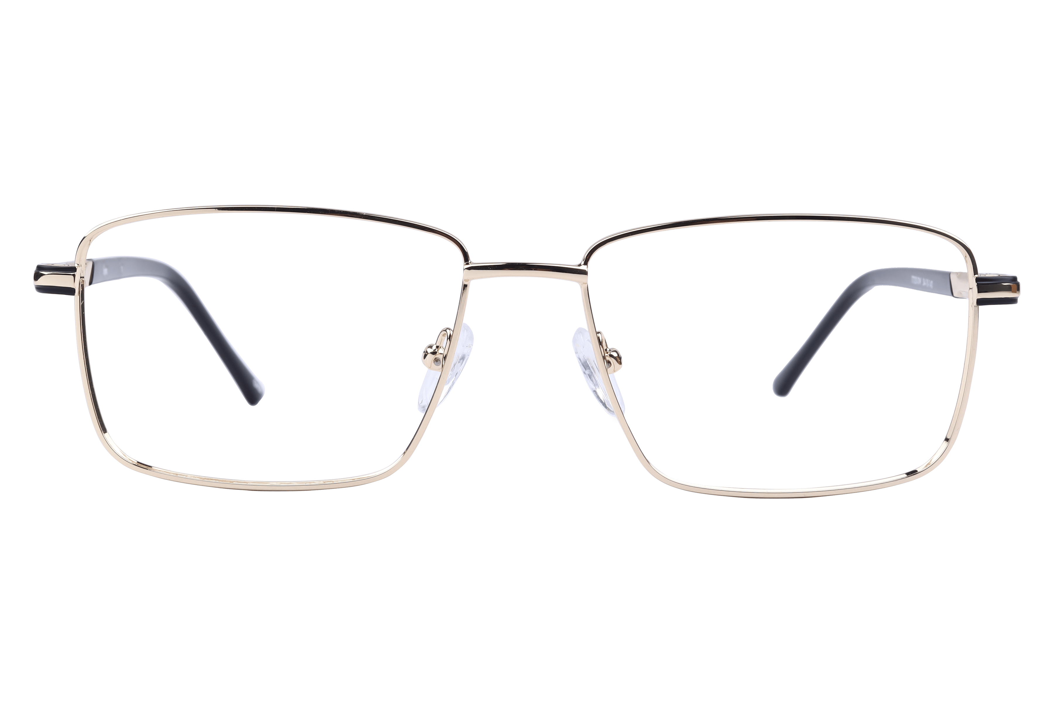 Inspira 17230-DW Frame Gold Male Full Metal Frame — Gold frame — view 2