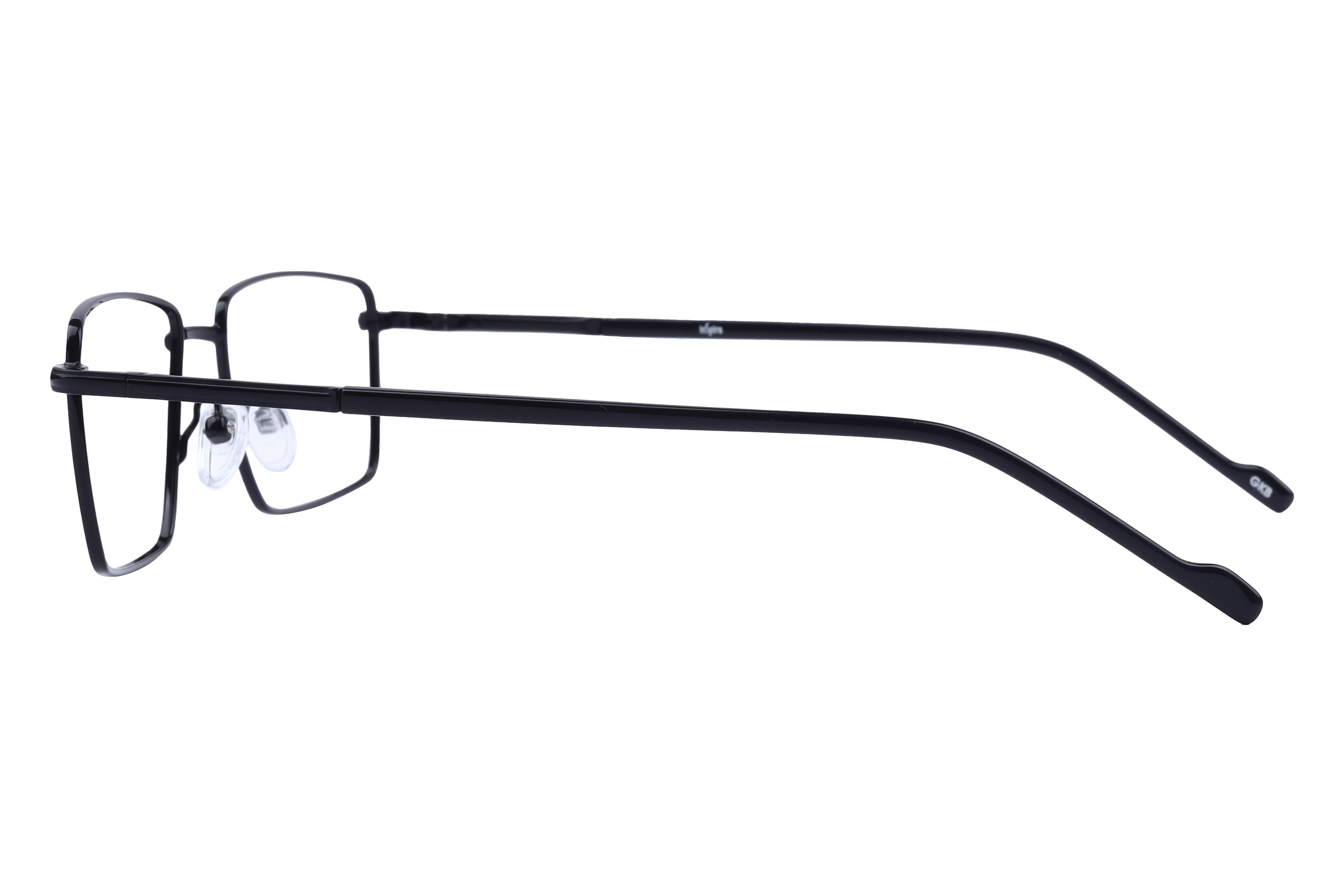 Inspira 17232-DW Frame Black Unisex Full Metal Frame — Black frame — view 3