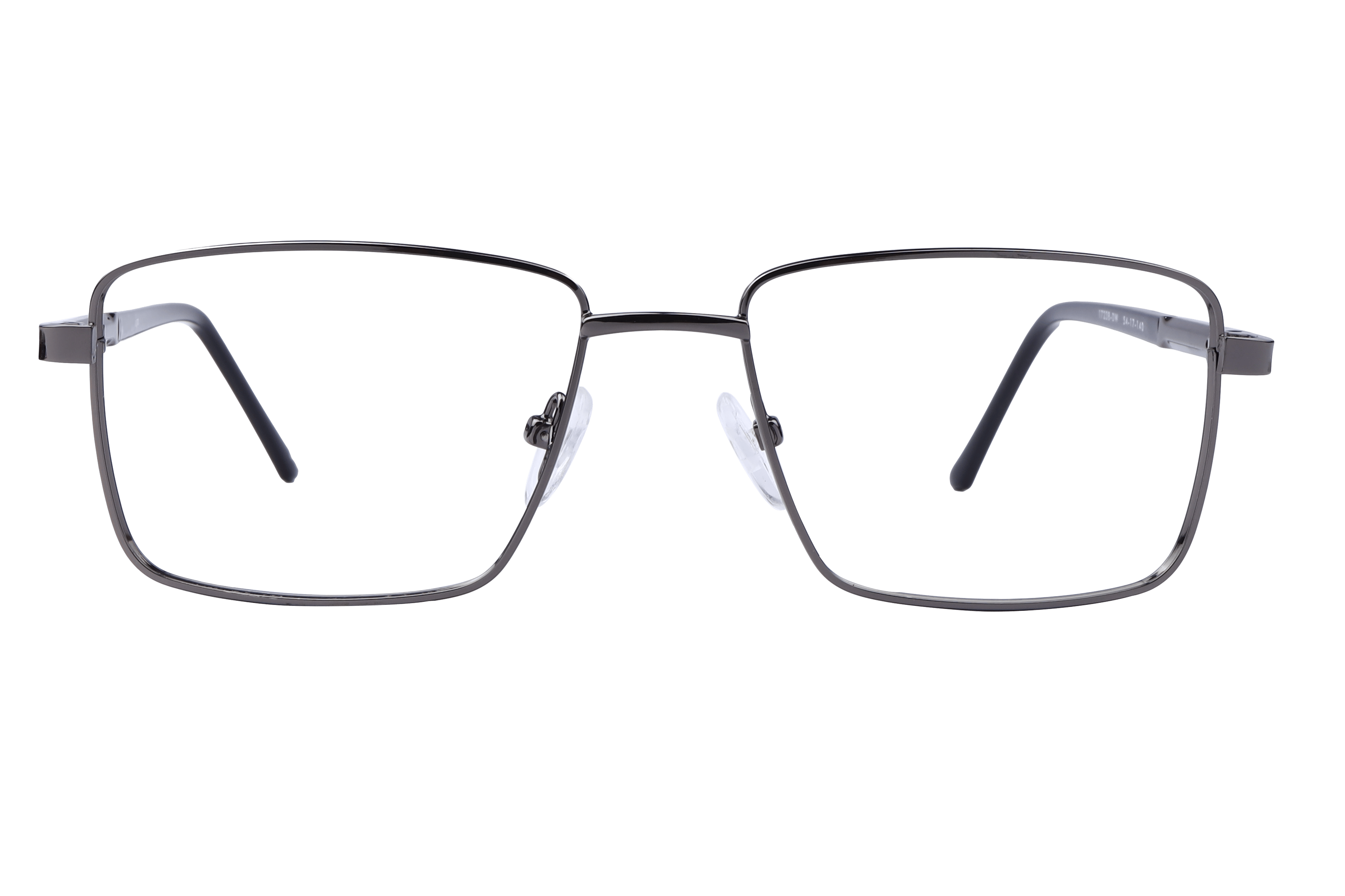 Inspira 17238-DW Frame Gun Metal Male Full Metal Frame — Gun Metal frame — view 2