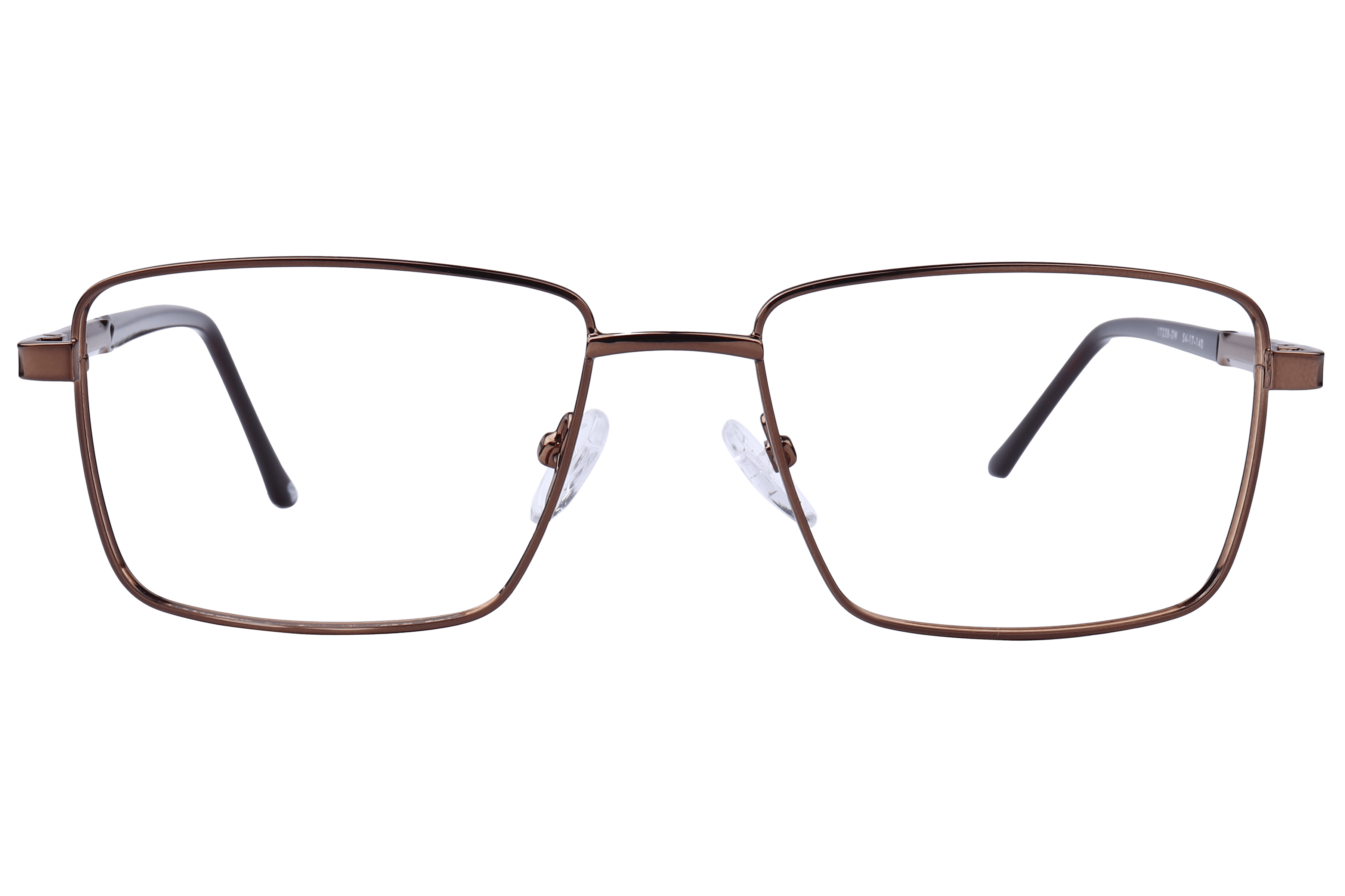 Inspira 17238-DW Frame Brown Male Full Metal Frame — Brown frame — view 2