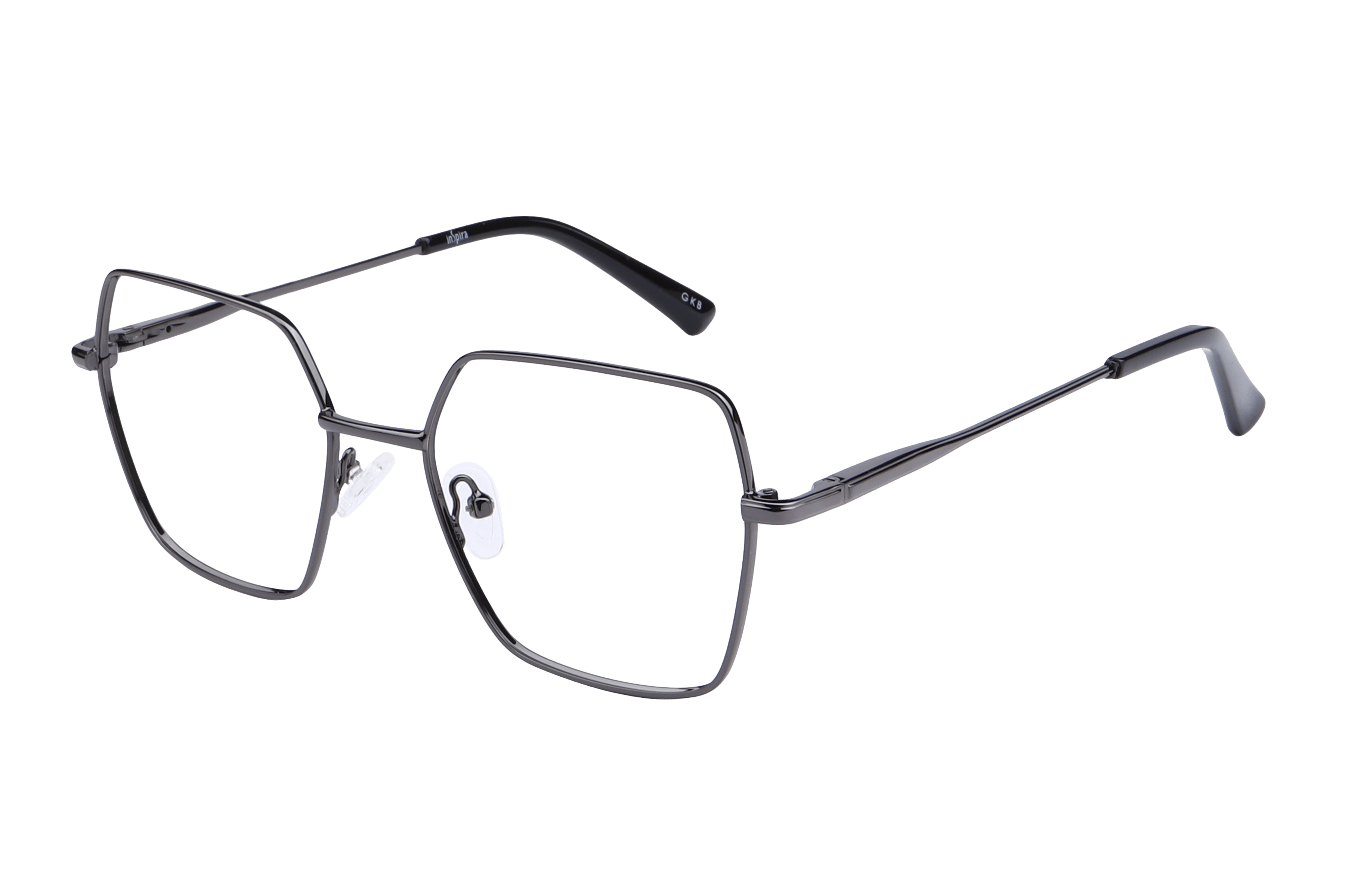 Inspira VW315 Frame Gun Metal Unisex Full Metal — Gun Metal frame