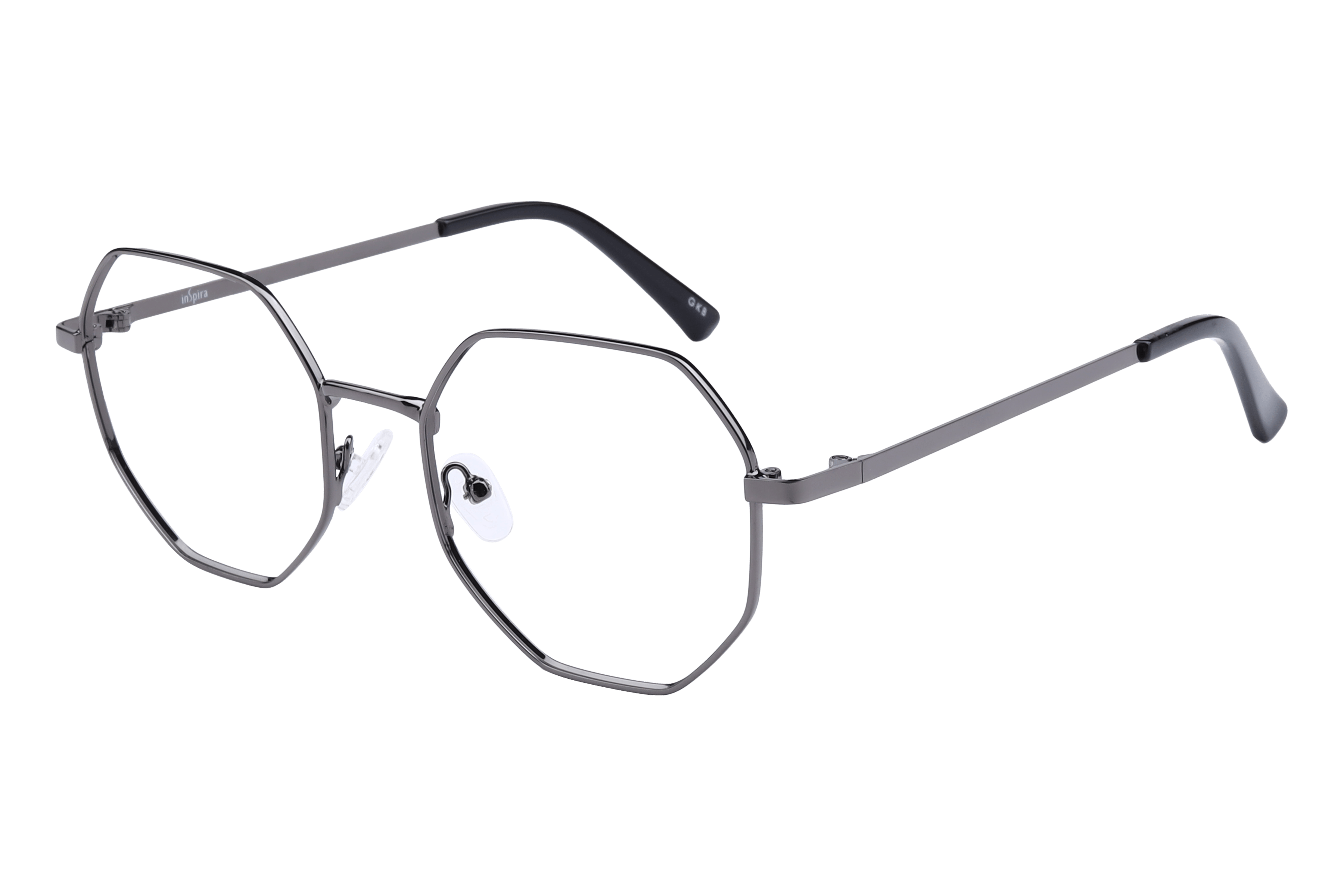 Inspira VW259 Frame Gun Metal Unisex Full Metal — Gun Metal frame