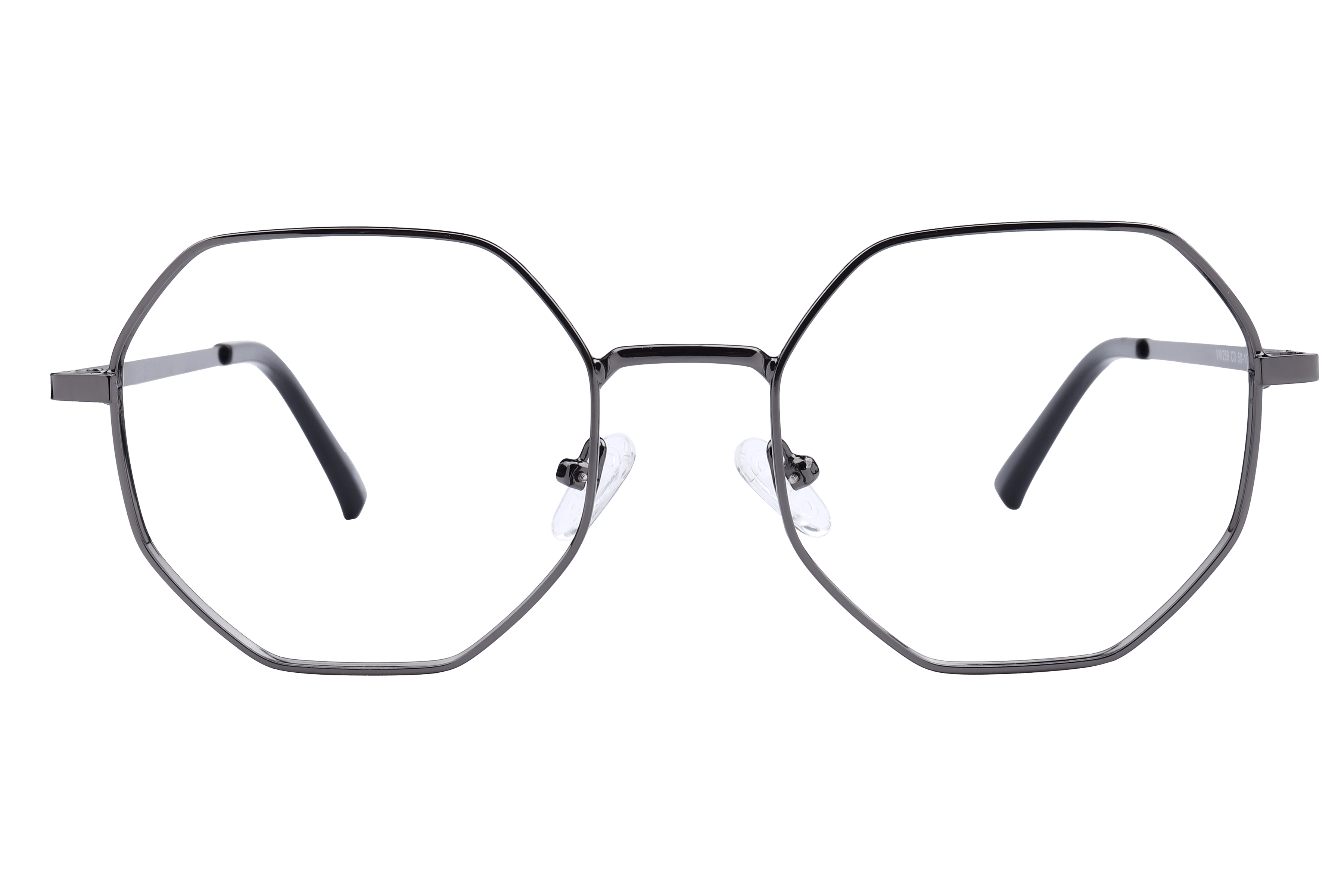Inspira VW259 Frame Gun Metal Unisex Full Metal Frame — Gun Metal frame — view 2