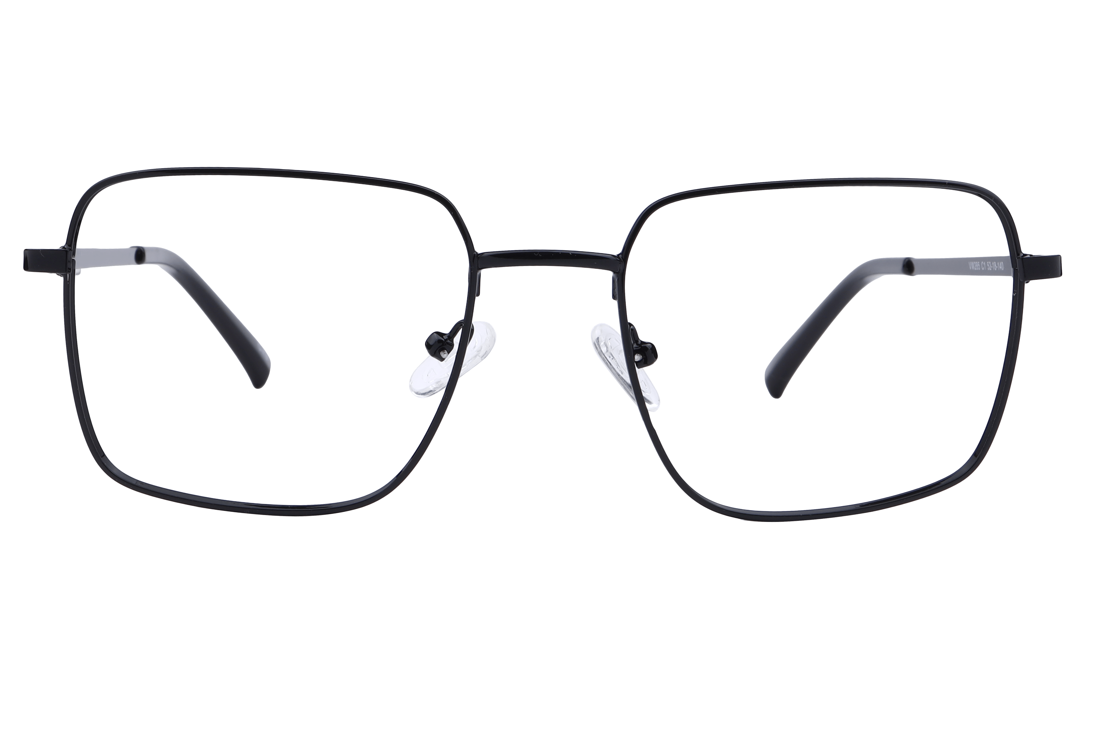 Inspira VW285 Frame Black Male Full Metal Frame — Black frame — view 2