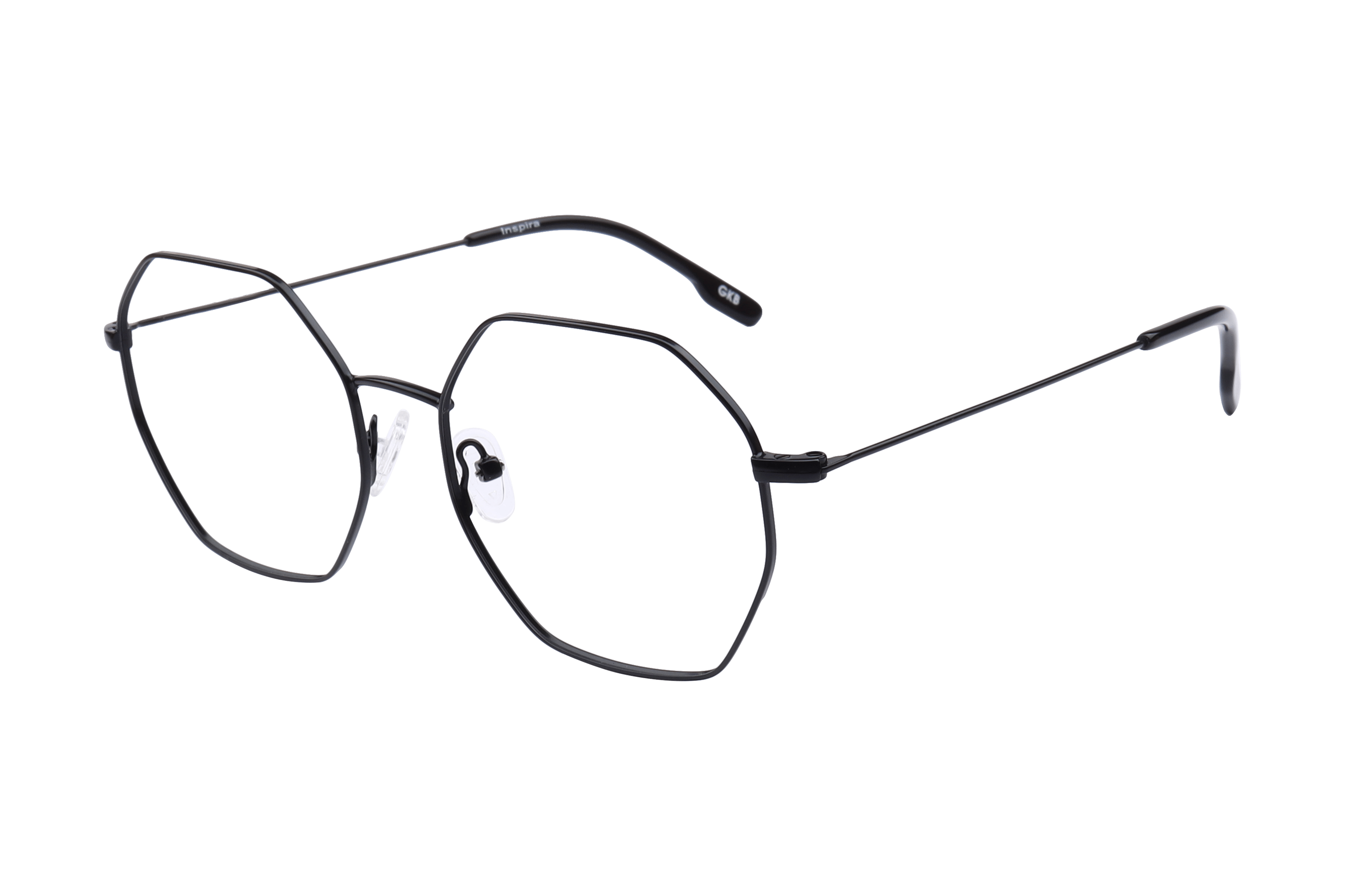 Inspira PV9001 Frame Black Unisex Full Metal — Black frame