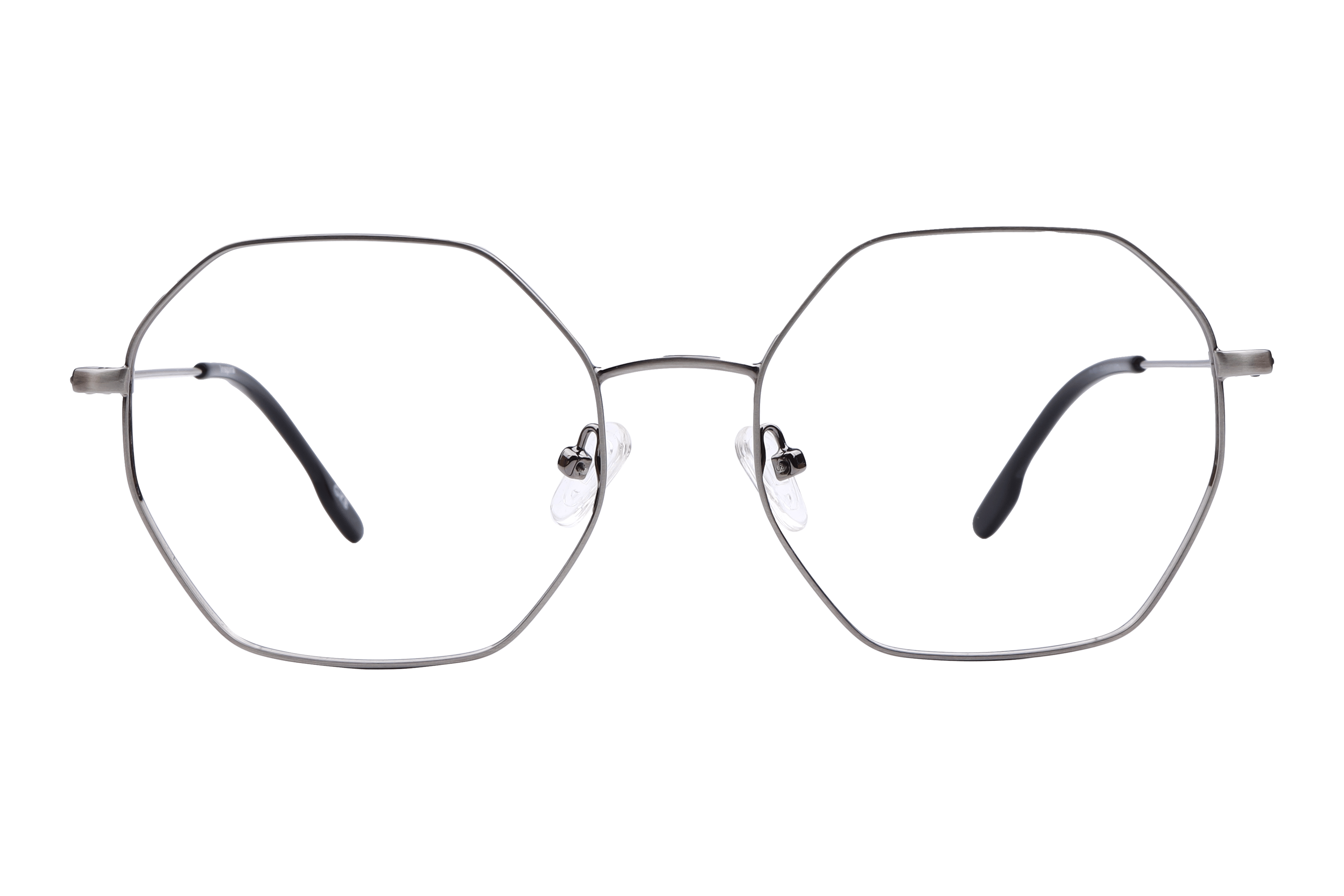 Inspira PV9001 Frame Silver Unisex Full Metal Frame — Silver frame — view 2