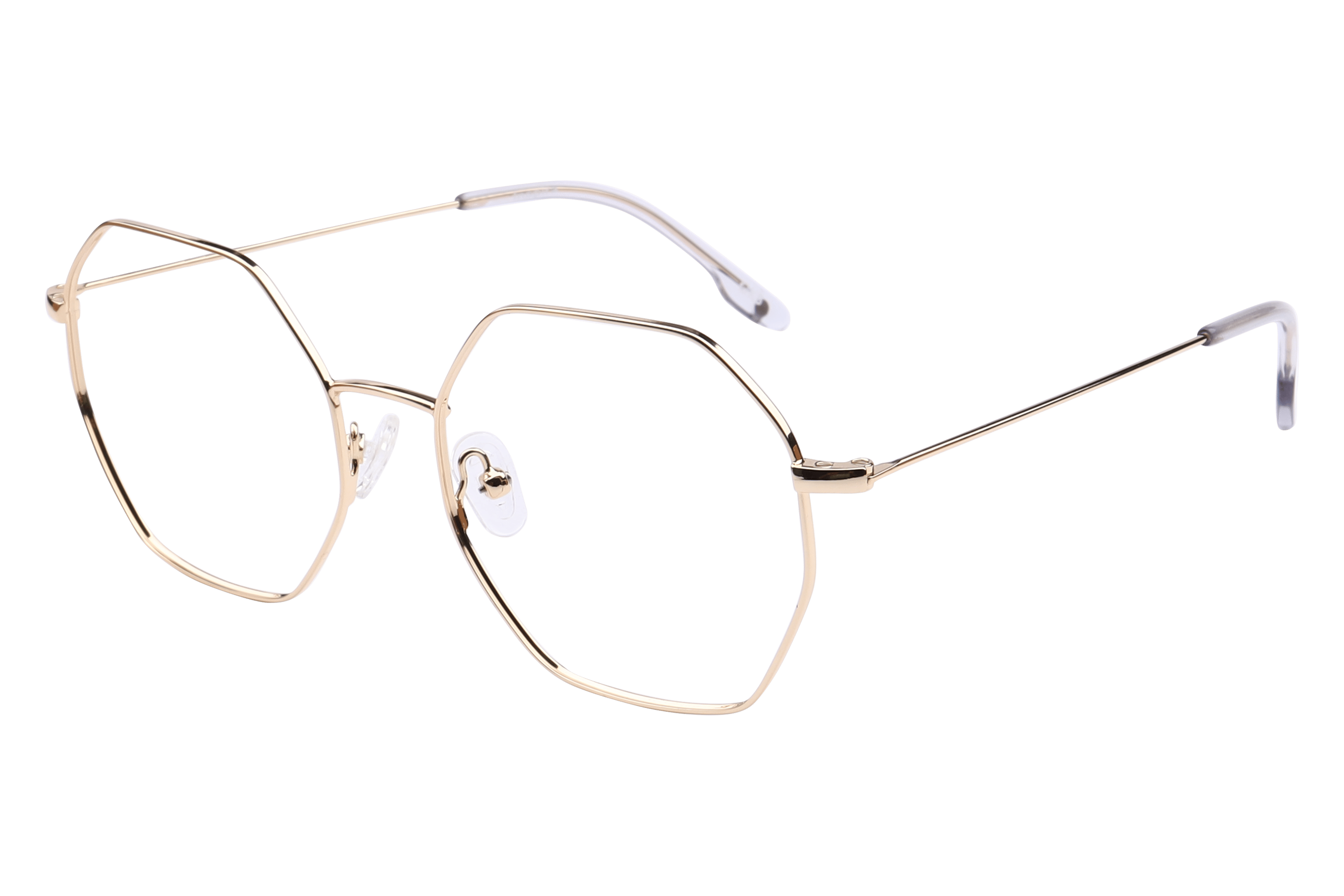 Inspira PV9001 Frame Gold Unisex Full Metal — Gold frame
