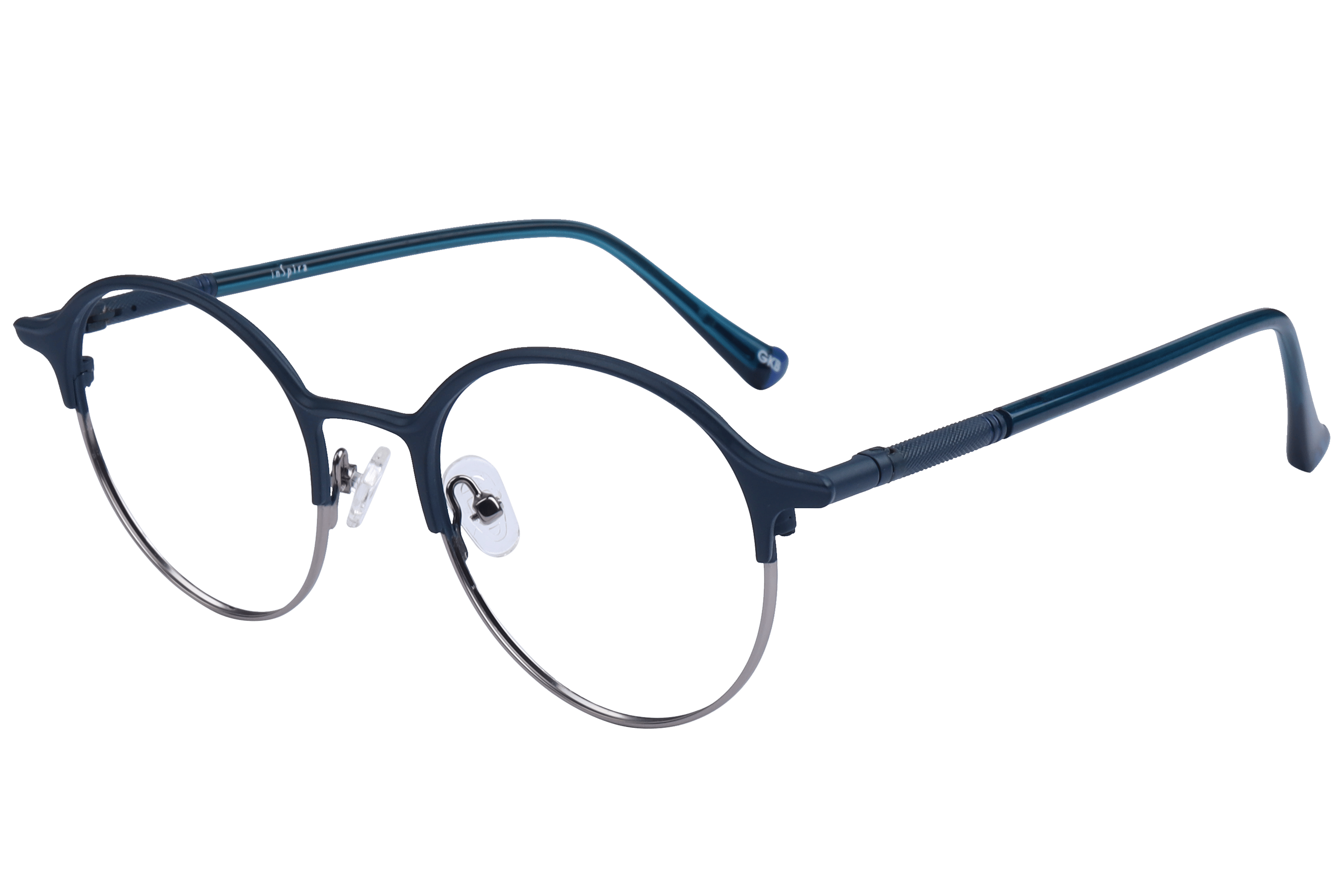 Inspira 50396-FW Frame Matt Blue Unisex Full Metal — Matt Blue frame