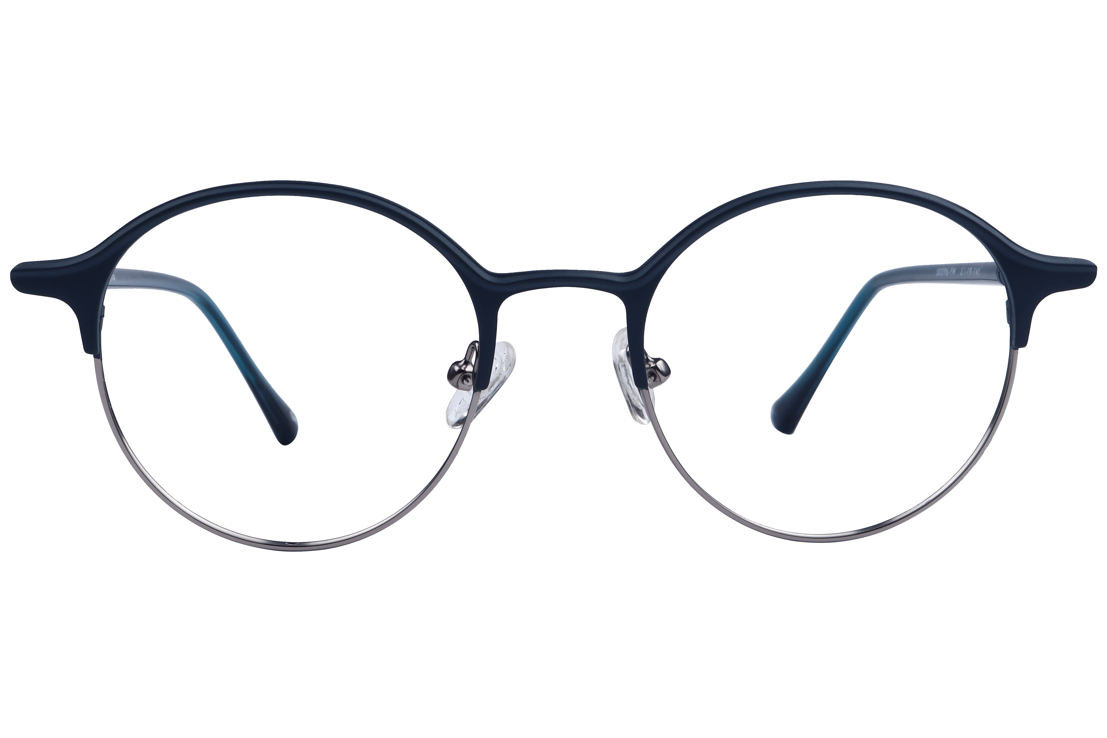 Inspira 50396-FW Frame Matt Blue Unisex Full Metal Frame — Matt Blue frame — view 2