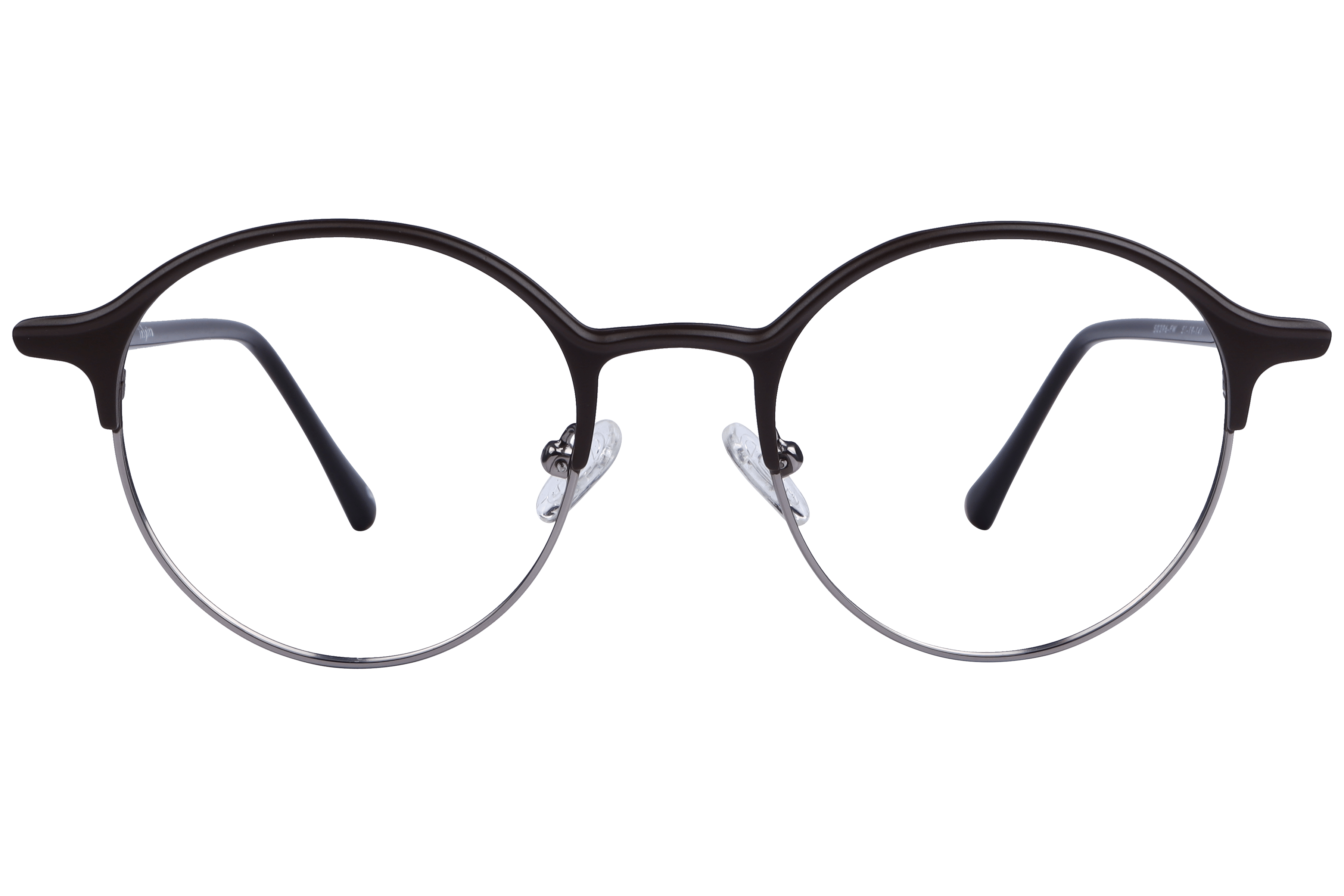 Inspira 50396-FW Frame Matt Brown Unisex Full Metal Frame — Matt Brown frame — view 2