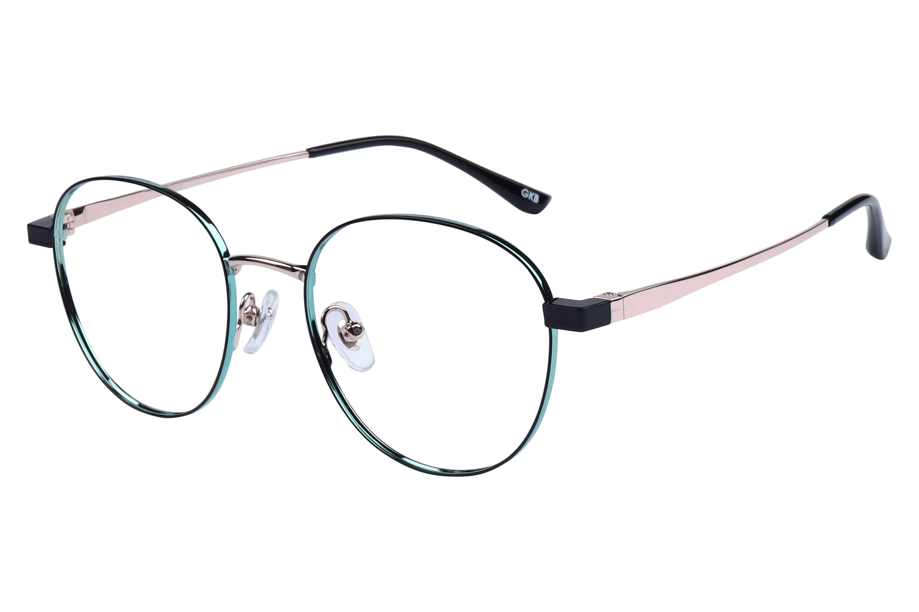 Inspira 50365-FW Frame Green Unisex Full Metal — Green frame