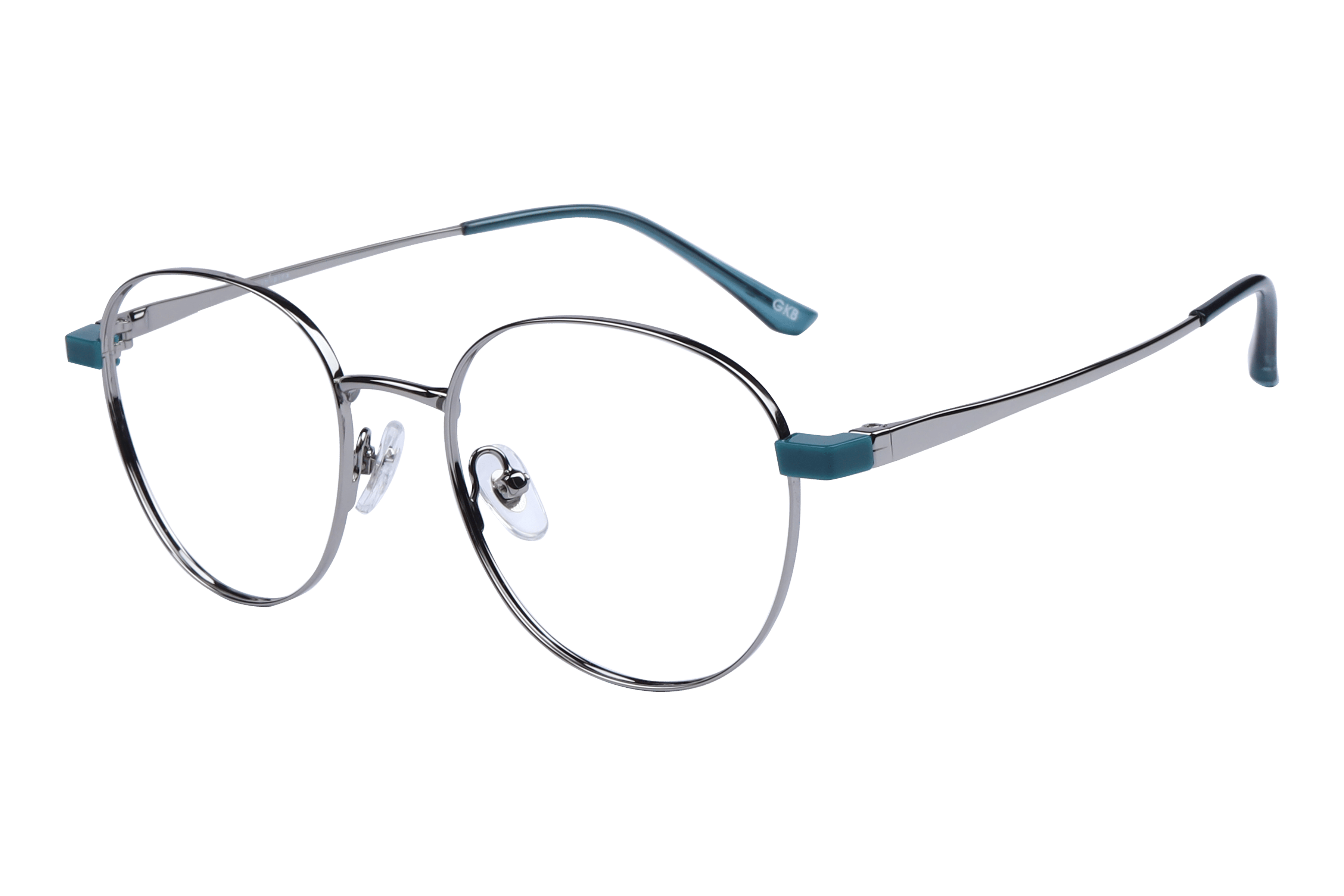 Inspira 50365-FW Frame Silver Unisex Full Metal — Silver frame