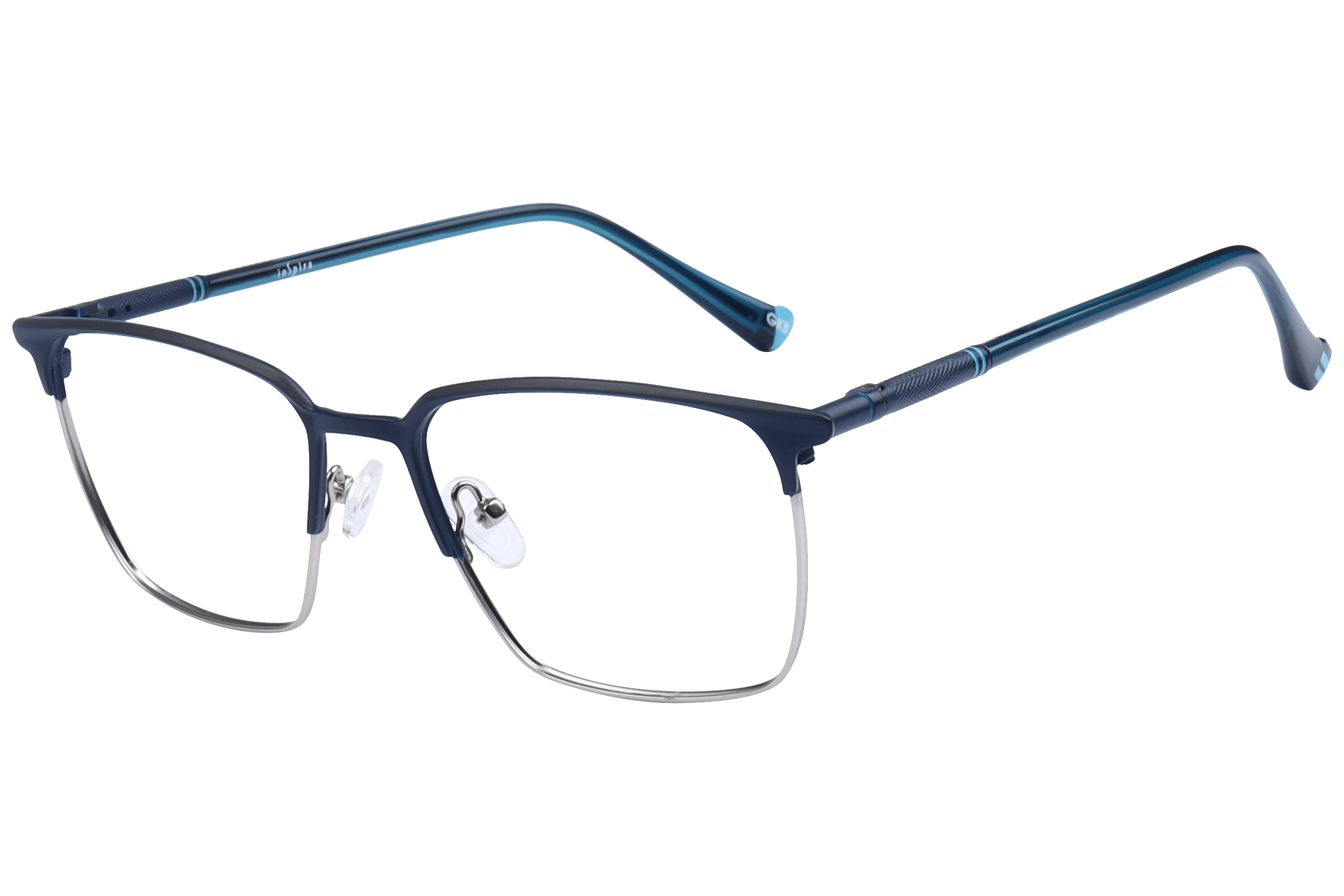 Inspira 50300-FW Frame Matt Blue Male Full Metal — Matt Blue frame