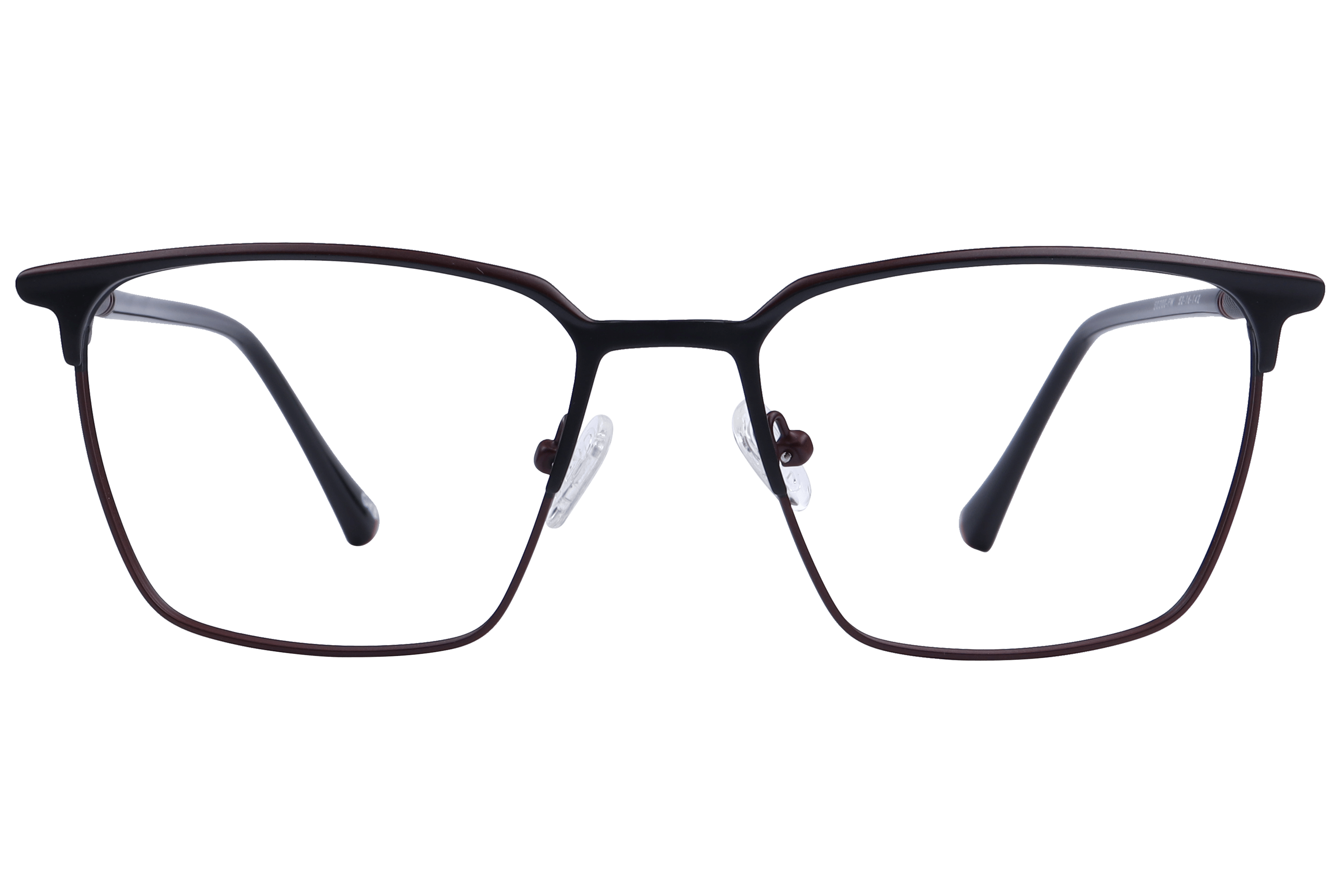 Inspira 50300-FW Frame Matt Black Male Full Metal Frame — Matt Black frame — view 2