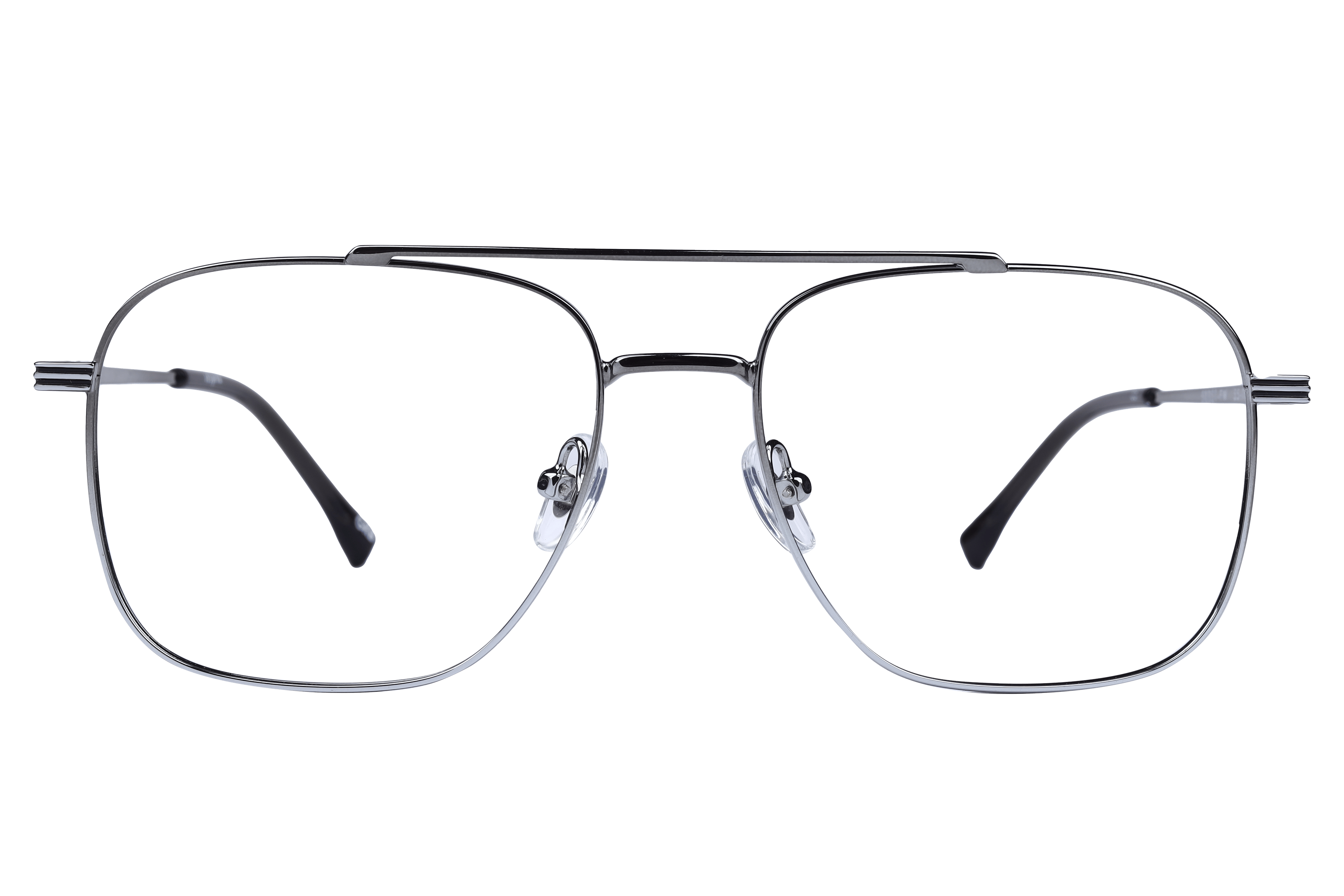Inspira 50351-FW Frame Gun Metal Male Full Metal Frame — Gun Metal frame — view 2