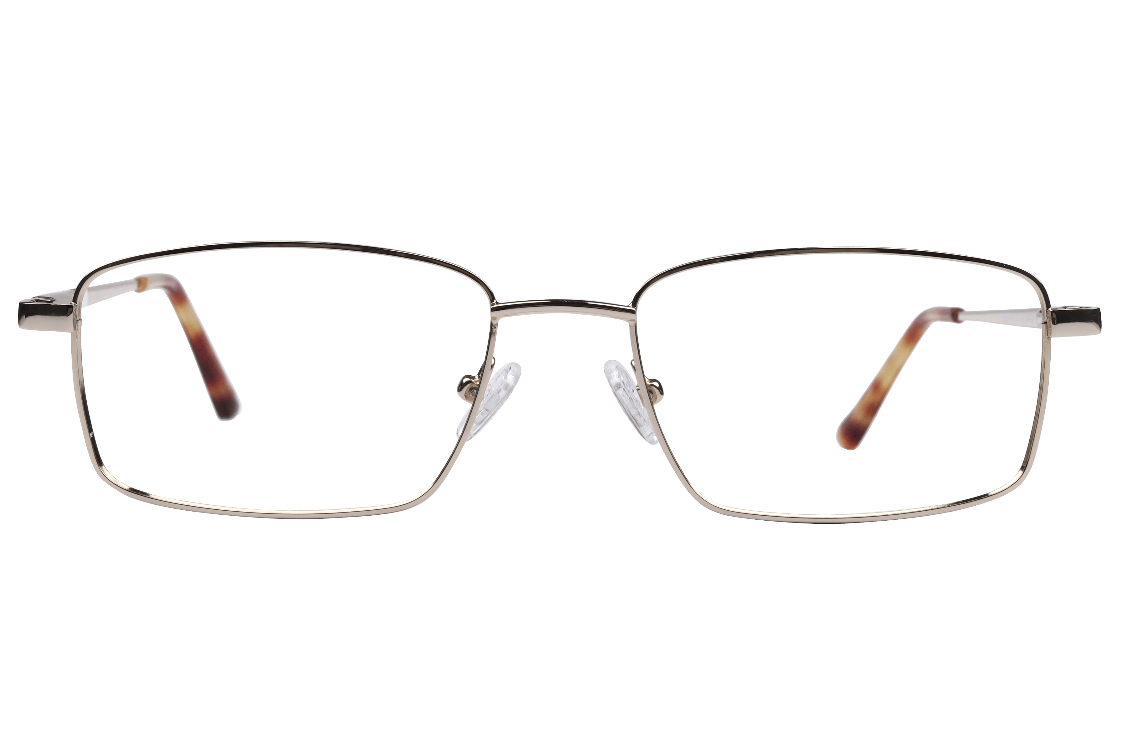 Inspira 14009 Frame Gold Male Full Metal Frame — Gold frame — view 2