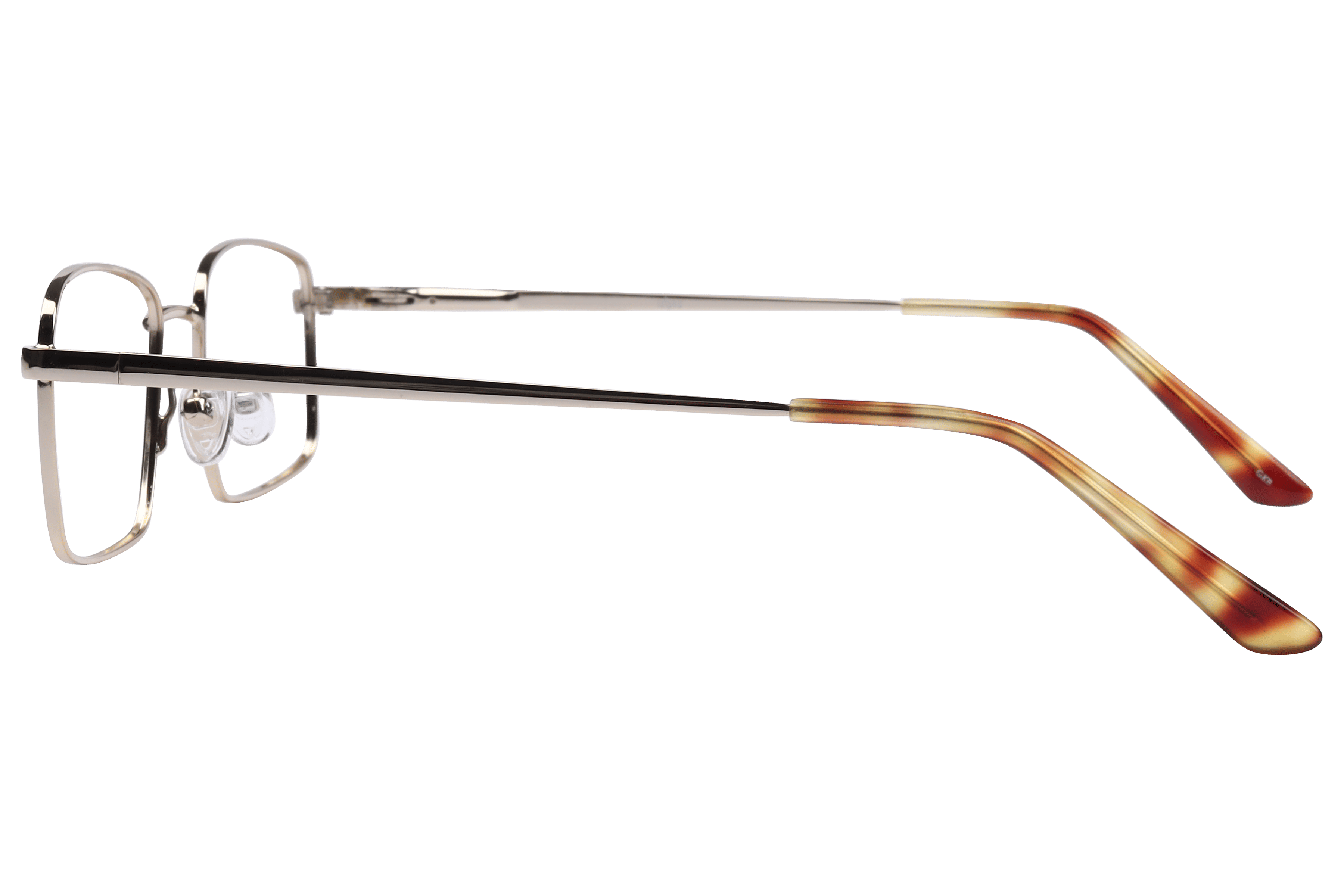 Inspira 14009 Frame Gold Male Full Metal Frame — Gold frame — view 3