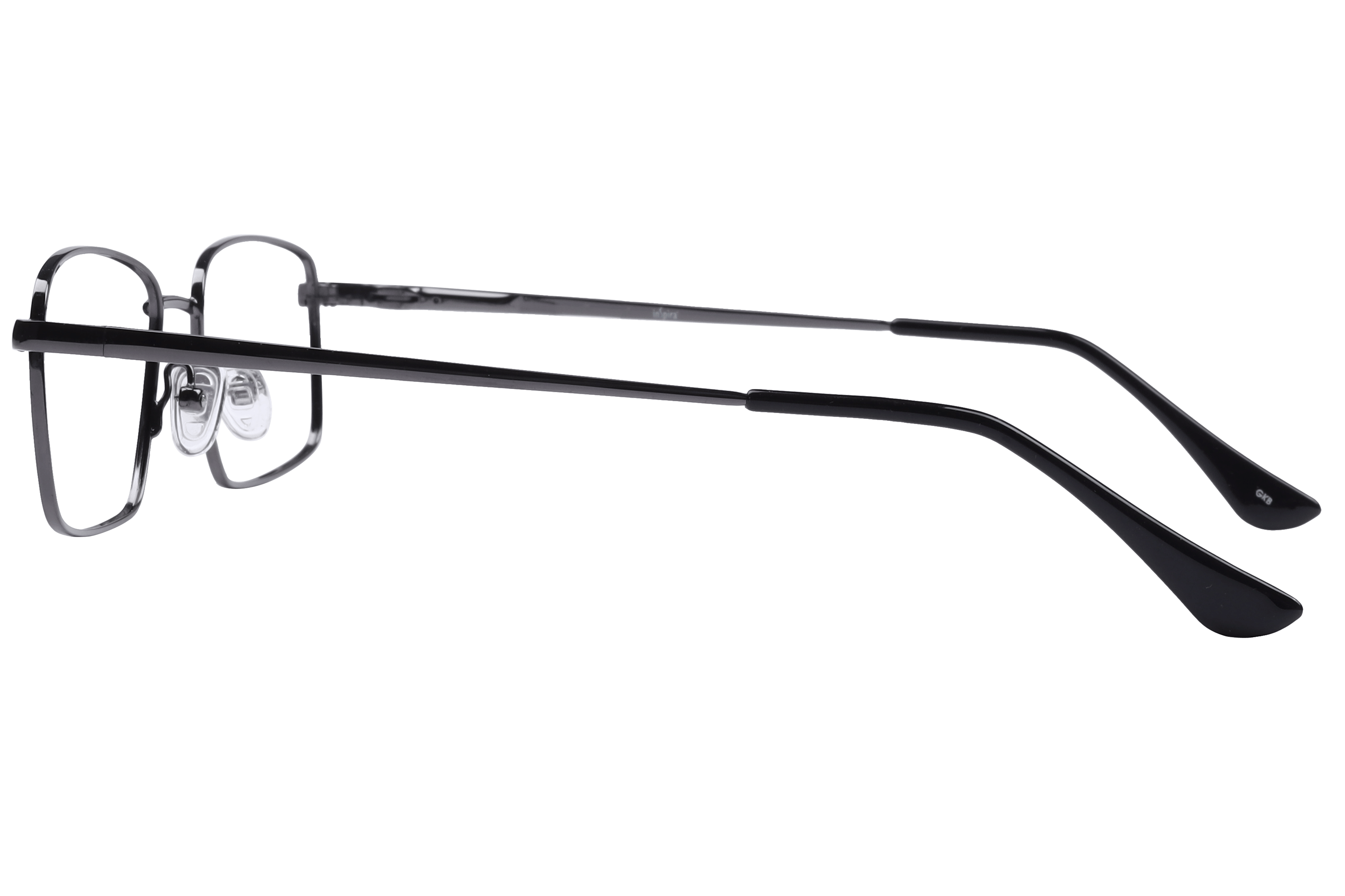 Inspira 14009 Frame Gun Metal Male Full Metal Frame — Gun Metal frame — view 3
