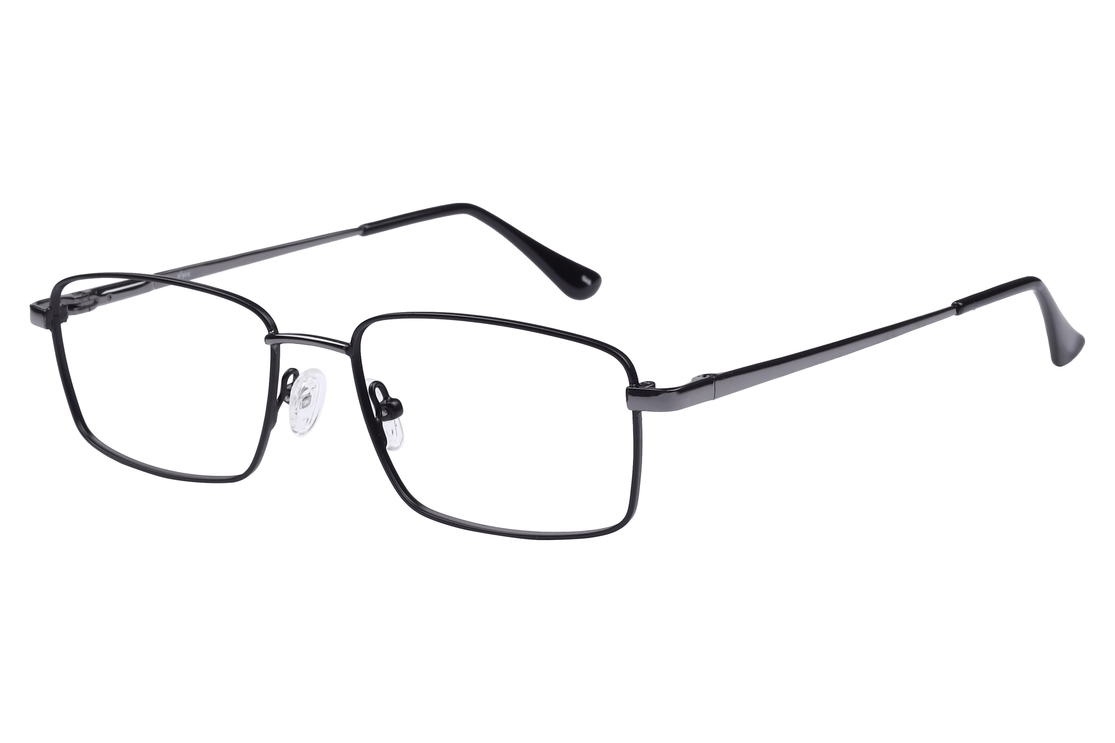 Inspira 14009 Frame Matt Black Male Full Metal — Matt Black frame