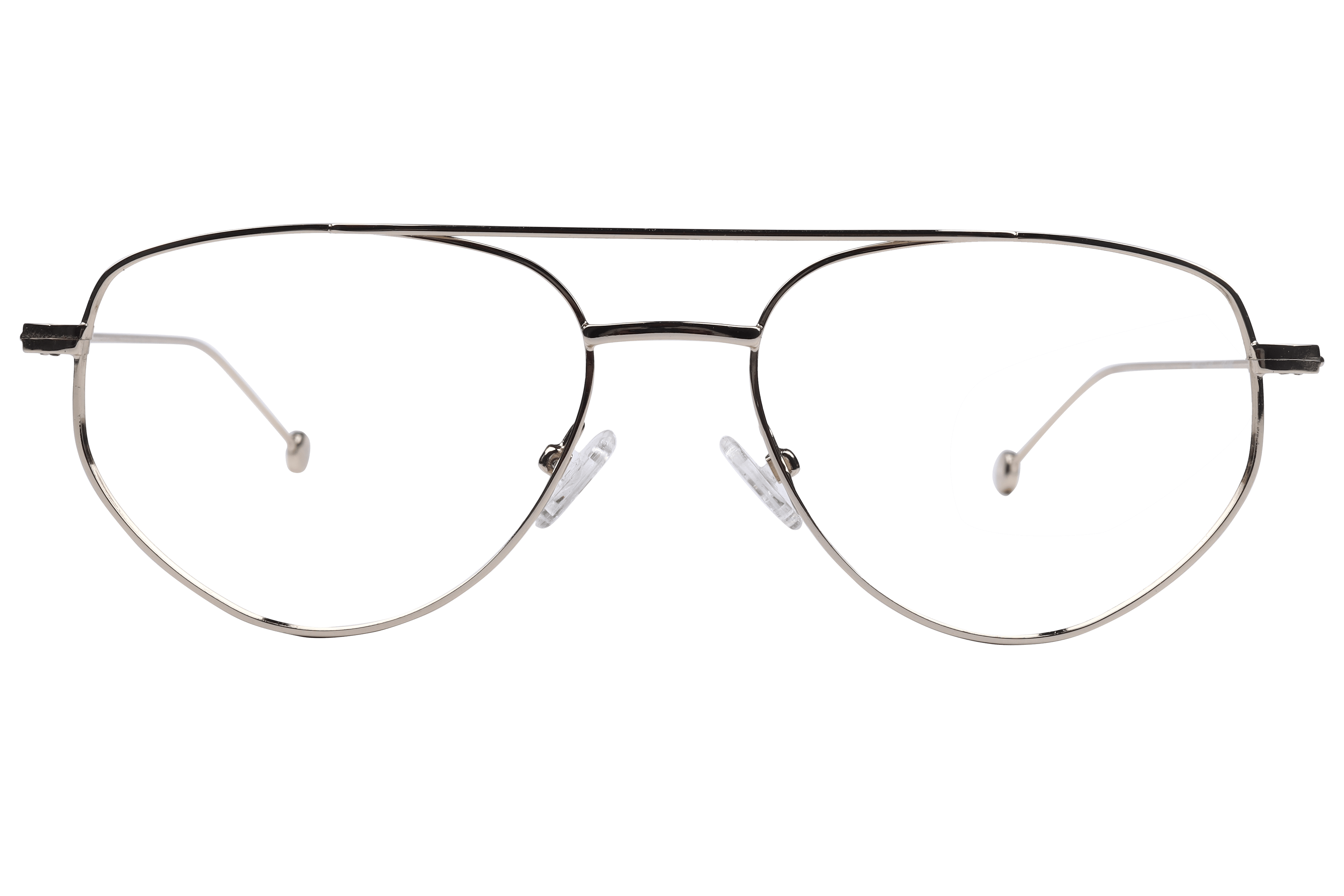 Inspira 14025 Frame Gold Unisex Full Metal Frame — Gold frame — view 2