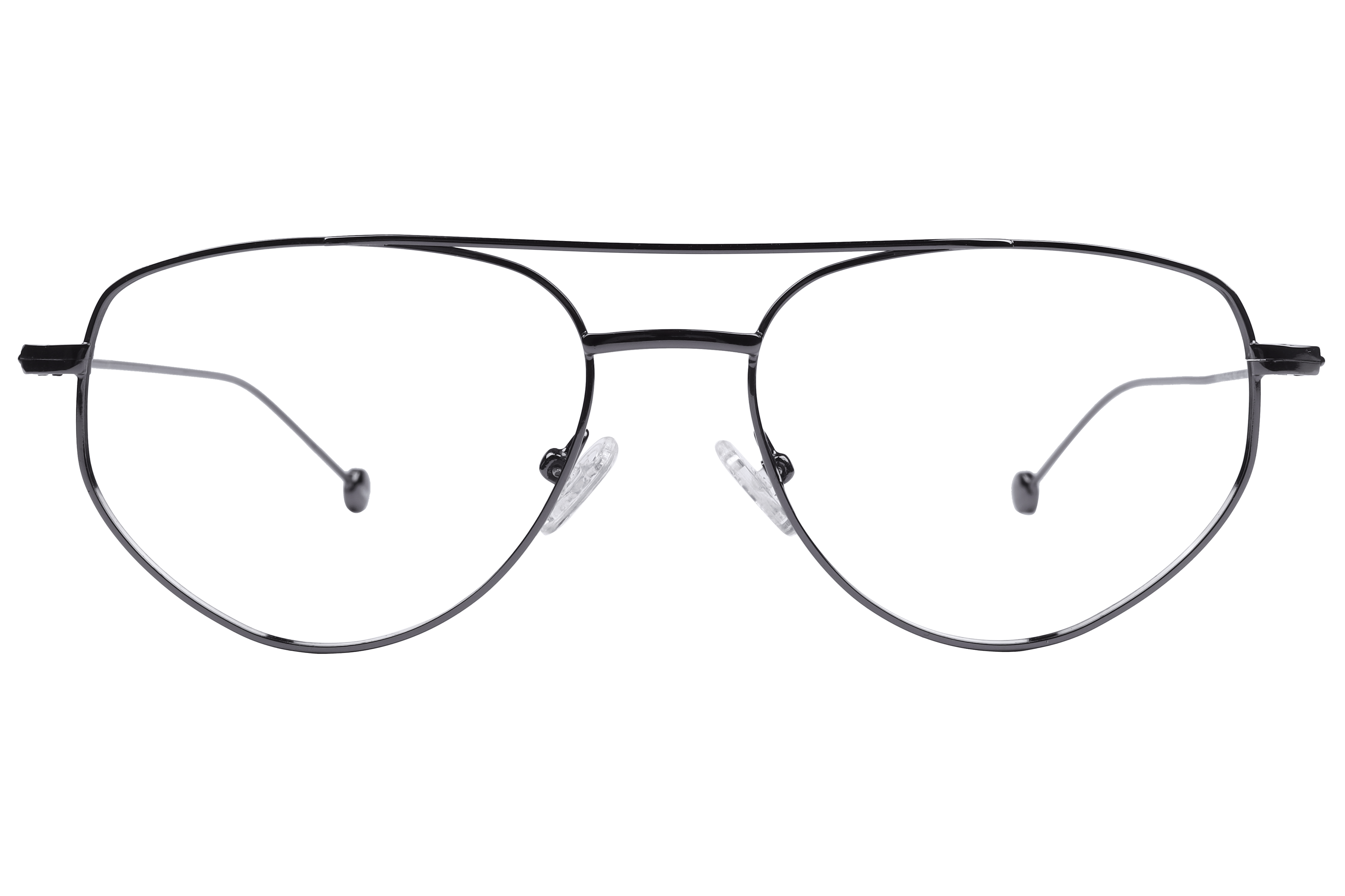 Inspira 14025 Frame Gun Metal Unisex Full Metal Frame — Gun Metal frame — view 2