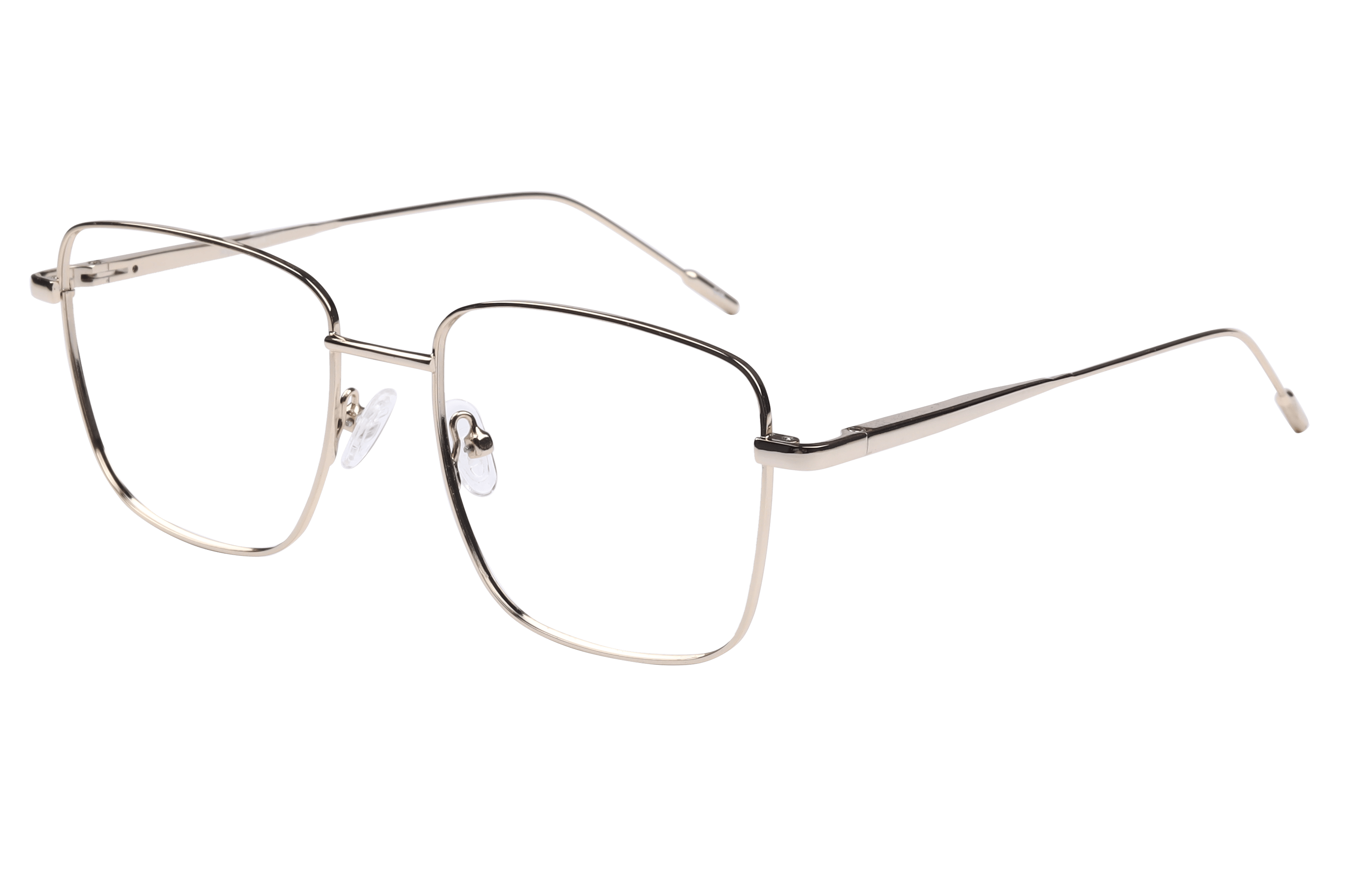 Inspira 14018 Frame Gold Unisex Full Metal — Gold frame
