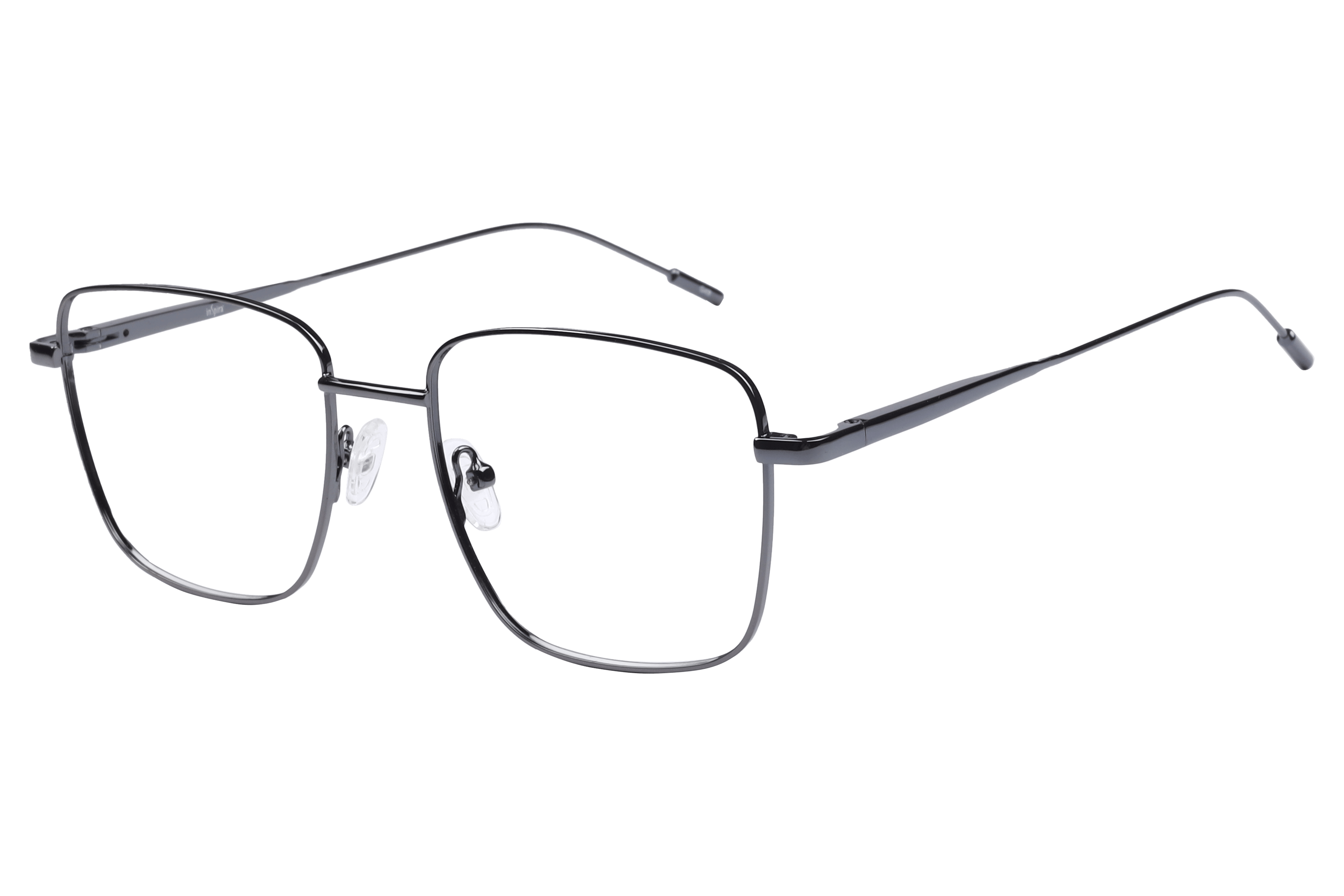 Inspira 14018 Frame Gun Metal Unisex Full Metal — Gun Metal frame