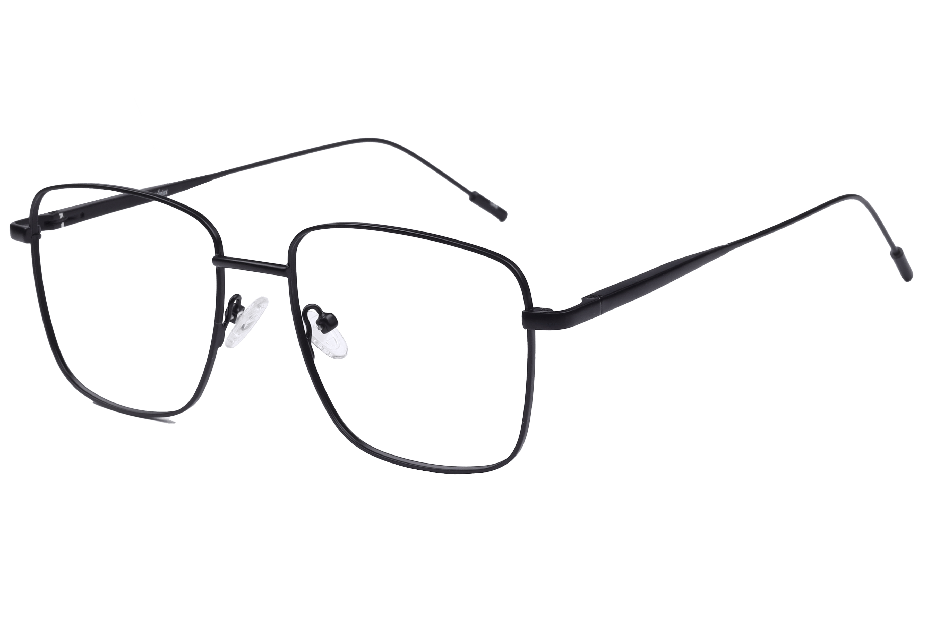 Inspira 14018 Frame Matt Black Unisex Full Metal — Matt Black frame