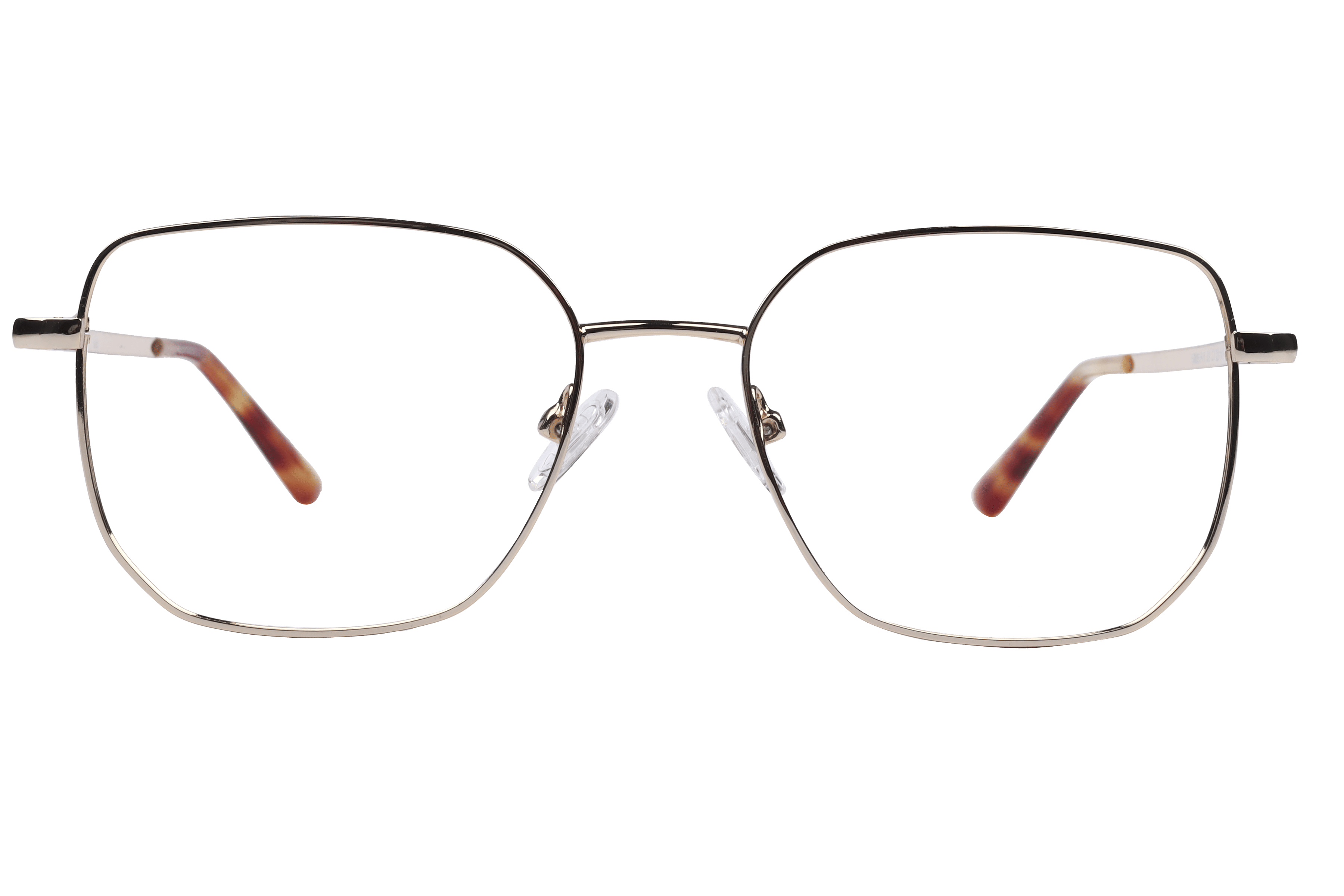 Inspira 14005 Frame Gold Unisex Full Metal Frame — Gold frame — view 2