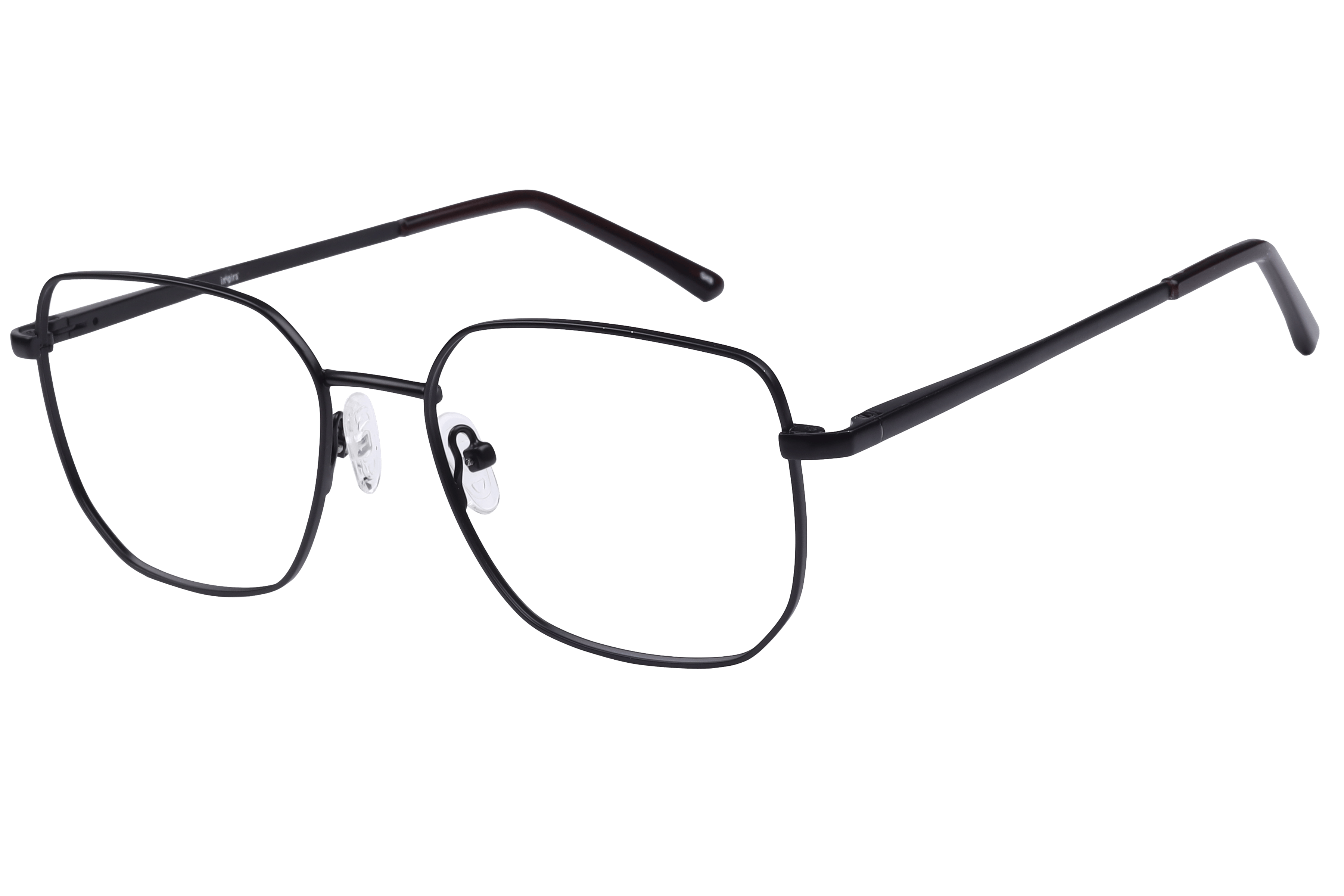 Inspira 14005 Frame Matt Black Unisex Full Metal — Matt Black frame