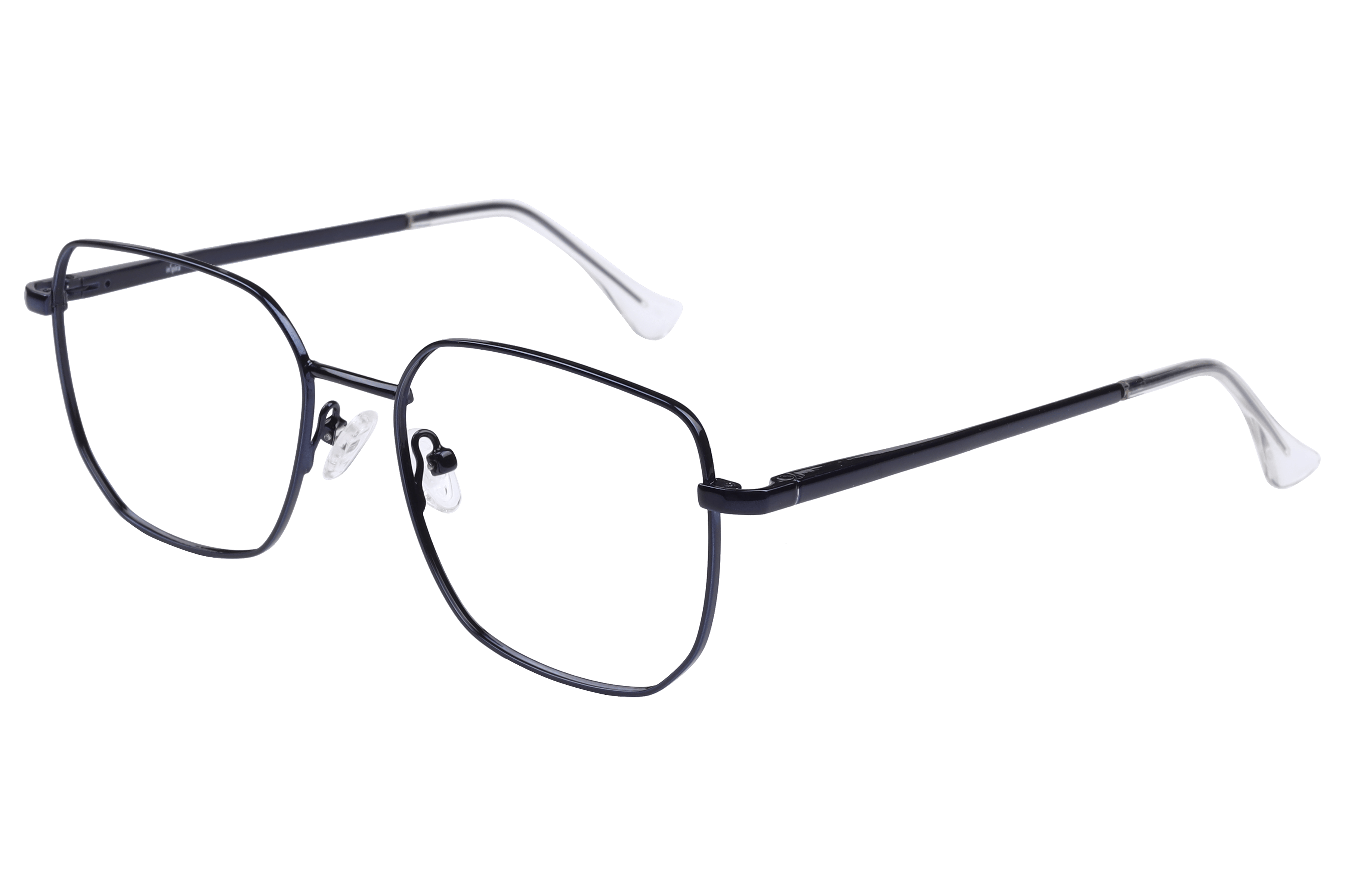 Inspira 14005 Frame Blue Unisex Full Metal — Gold frame