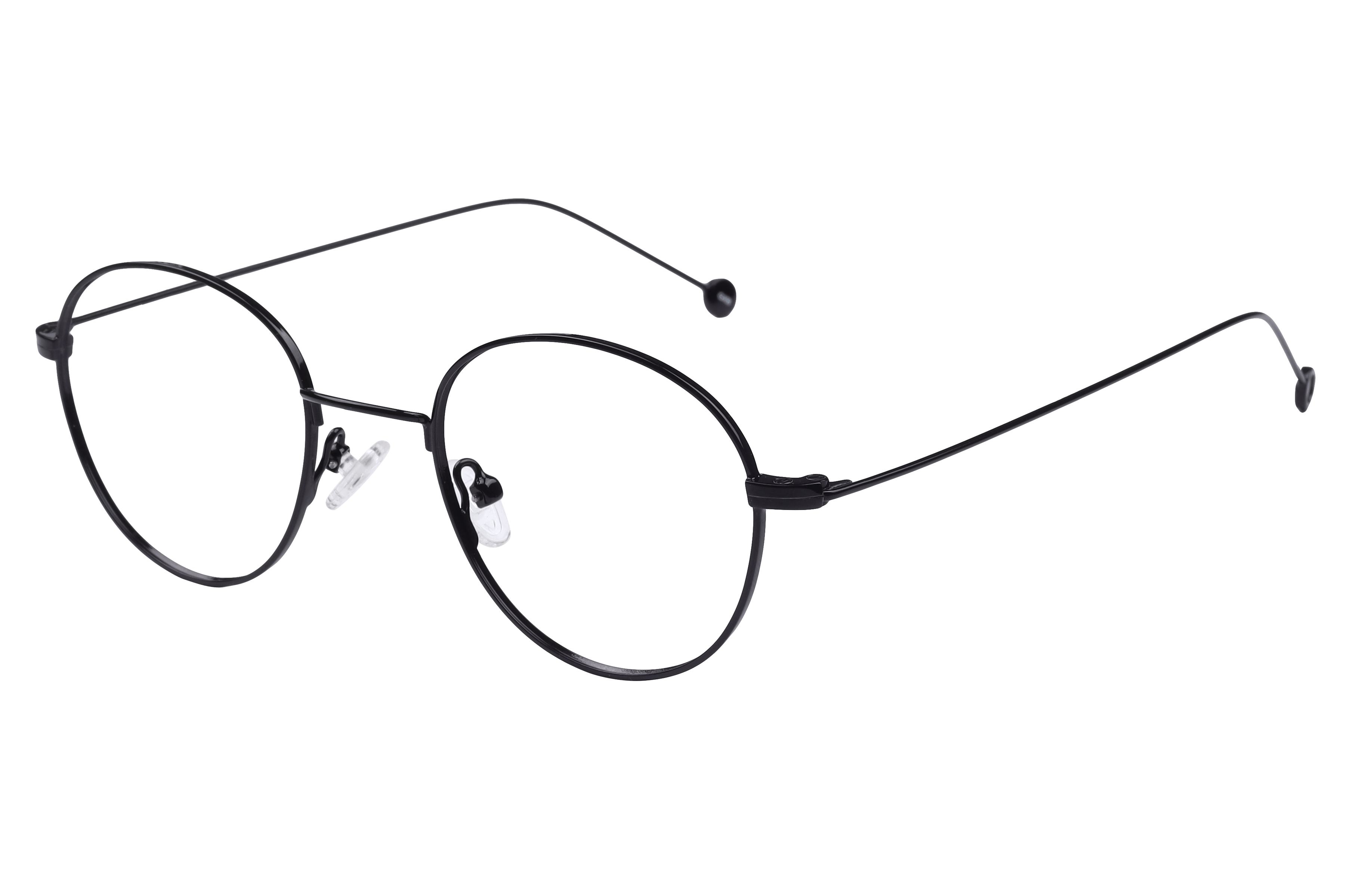 Inspira 14015 Frame Black Unisex Full Metal — Gold frame