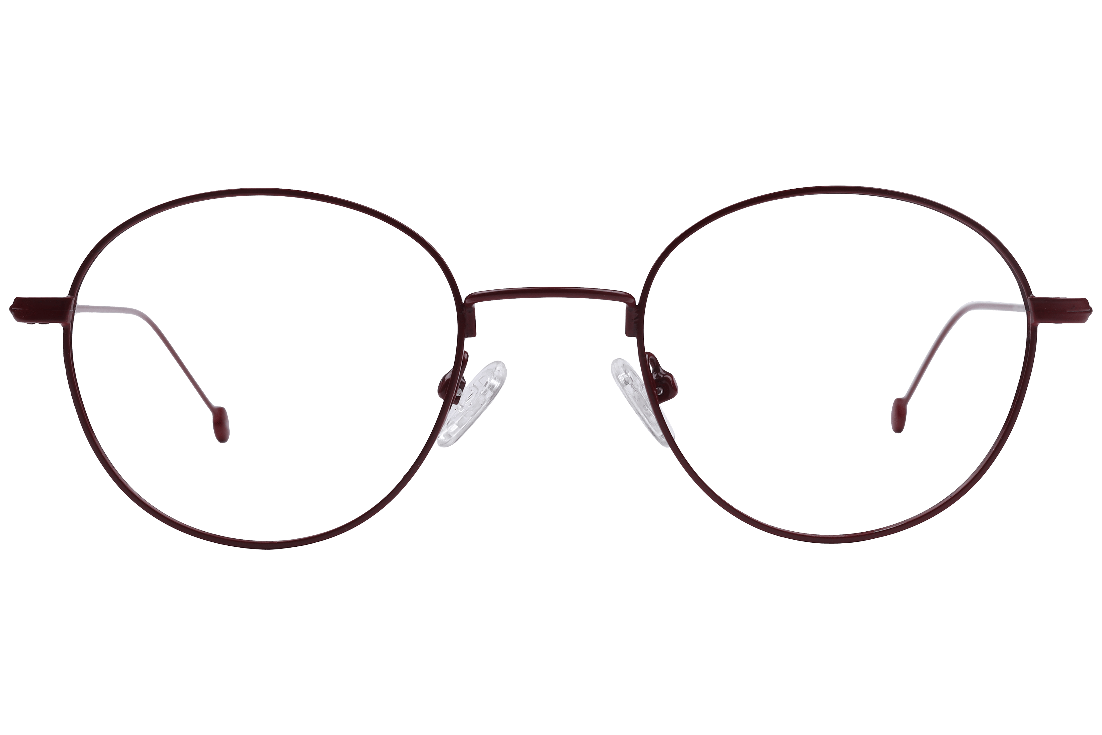 Inspira 14015 Frame Red Unisex Full Metal Frame — Red frame — view 2