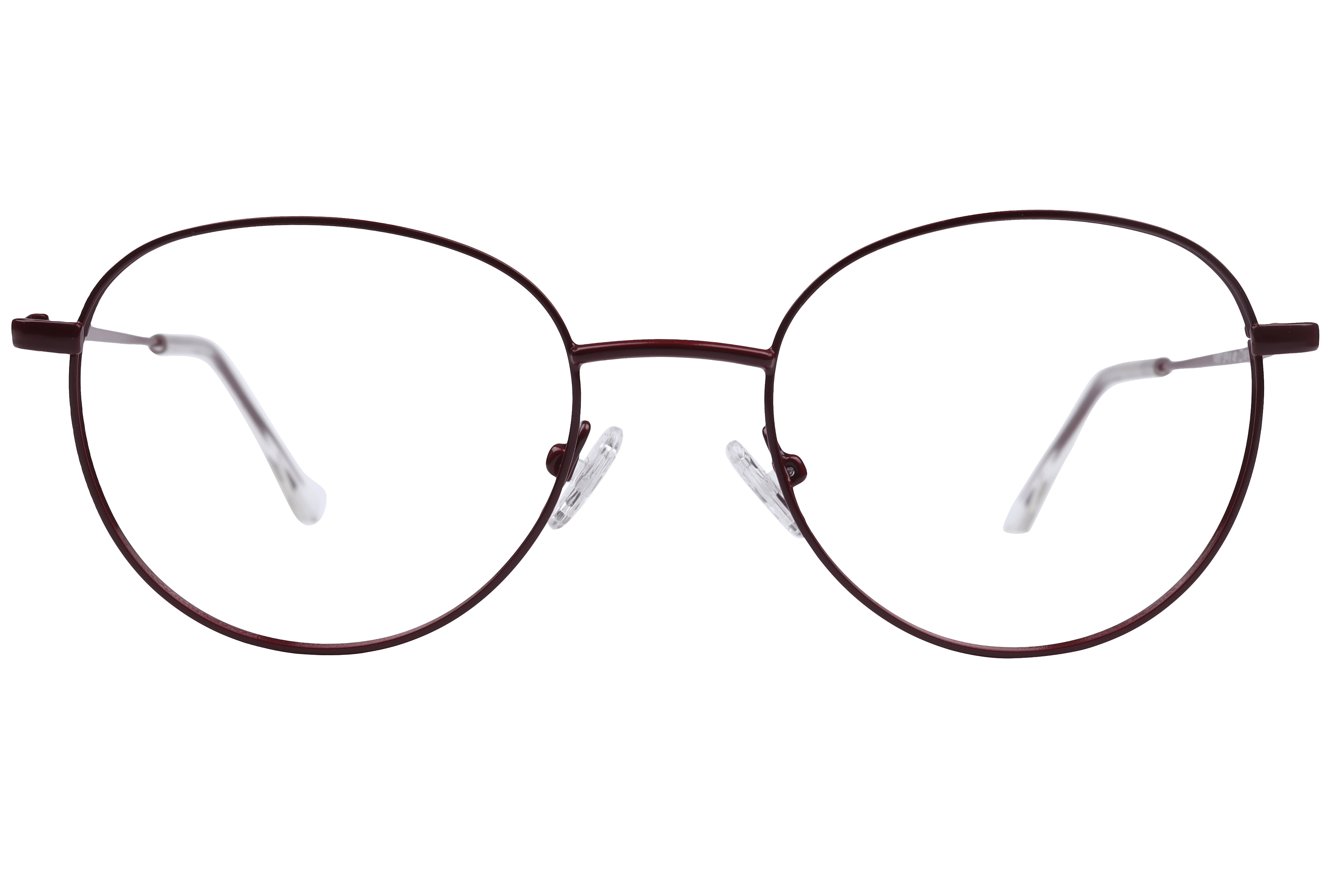 Inspira 14007 Frame Red Unisex Full Metal Frame — Red frame — view 2