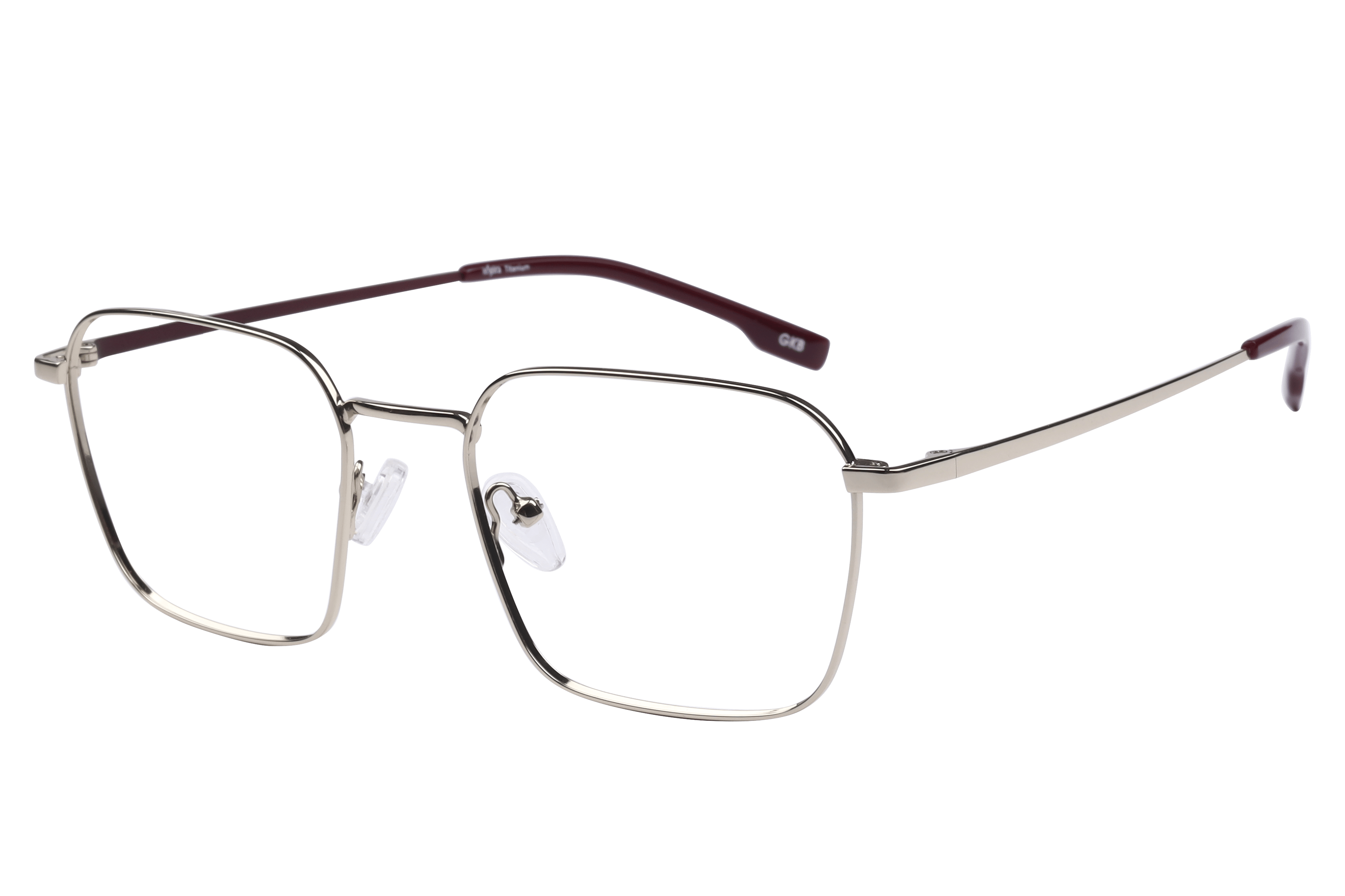 Inspira HT005 Frame Gold Unisex Full Titanium — Gold frame