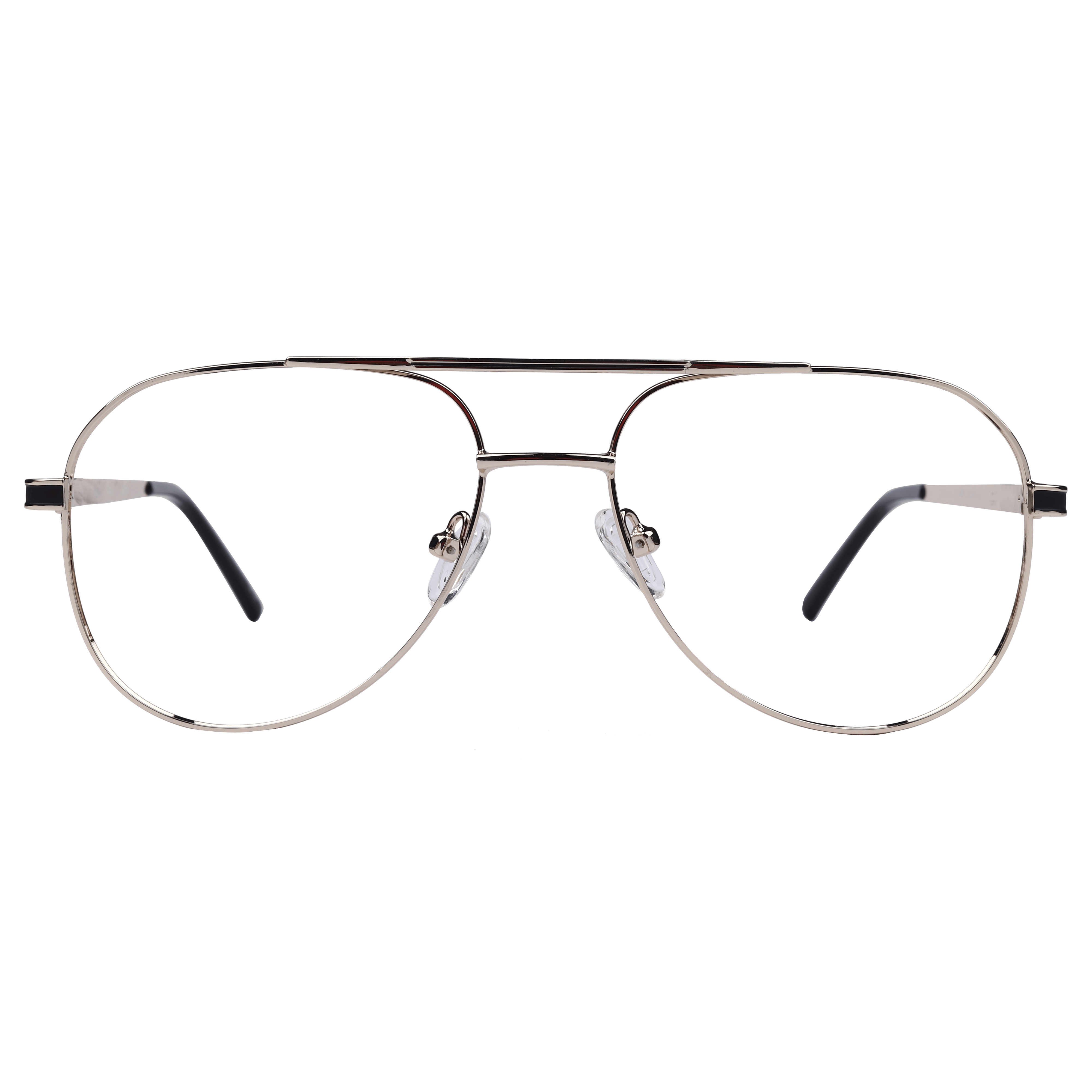 Inspira 6821 Frame Gold Male Full Metal Frame — Gold frame — view 2
