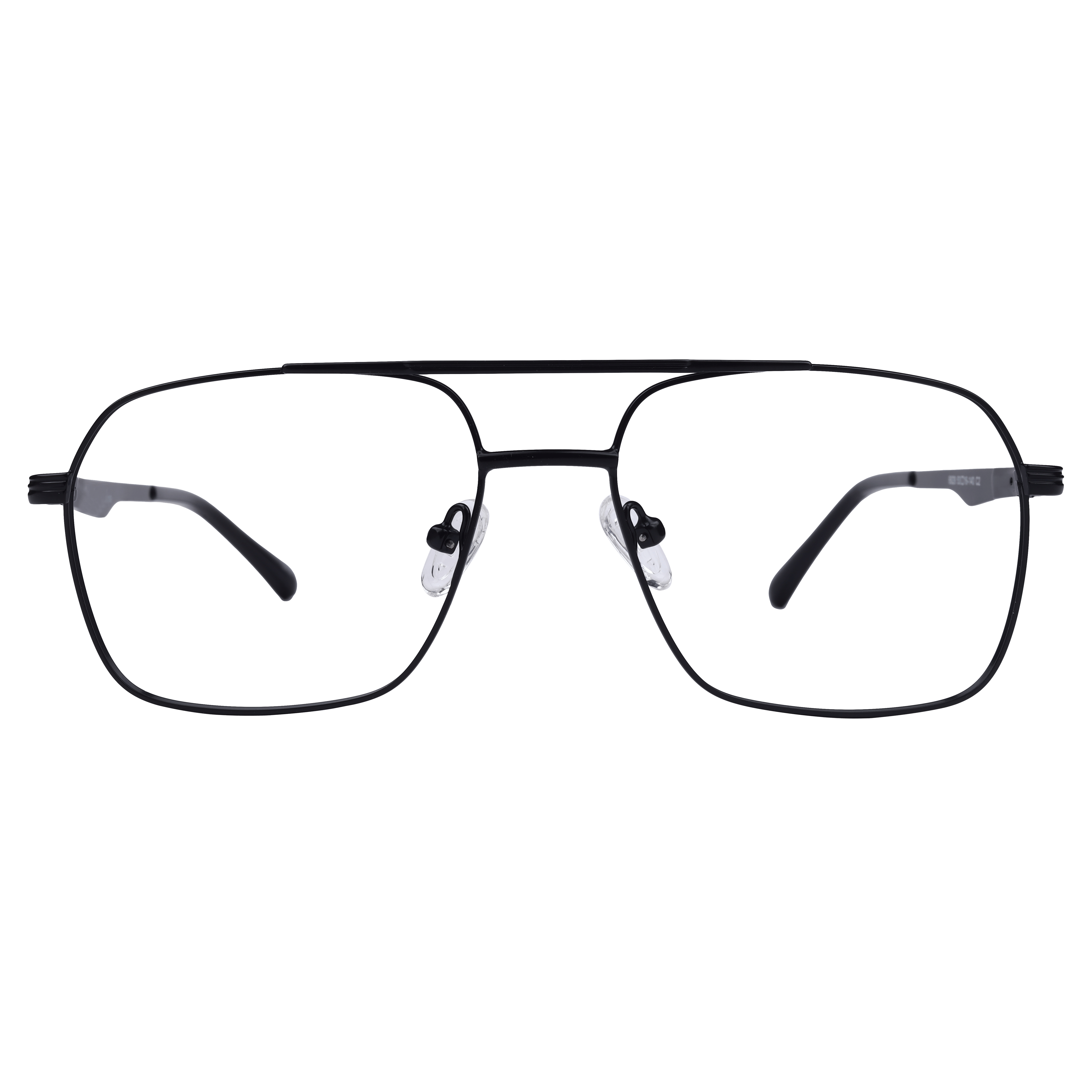 Inspira 6829 Frame Matt Black Male Full Metal — Gold frame
