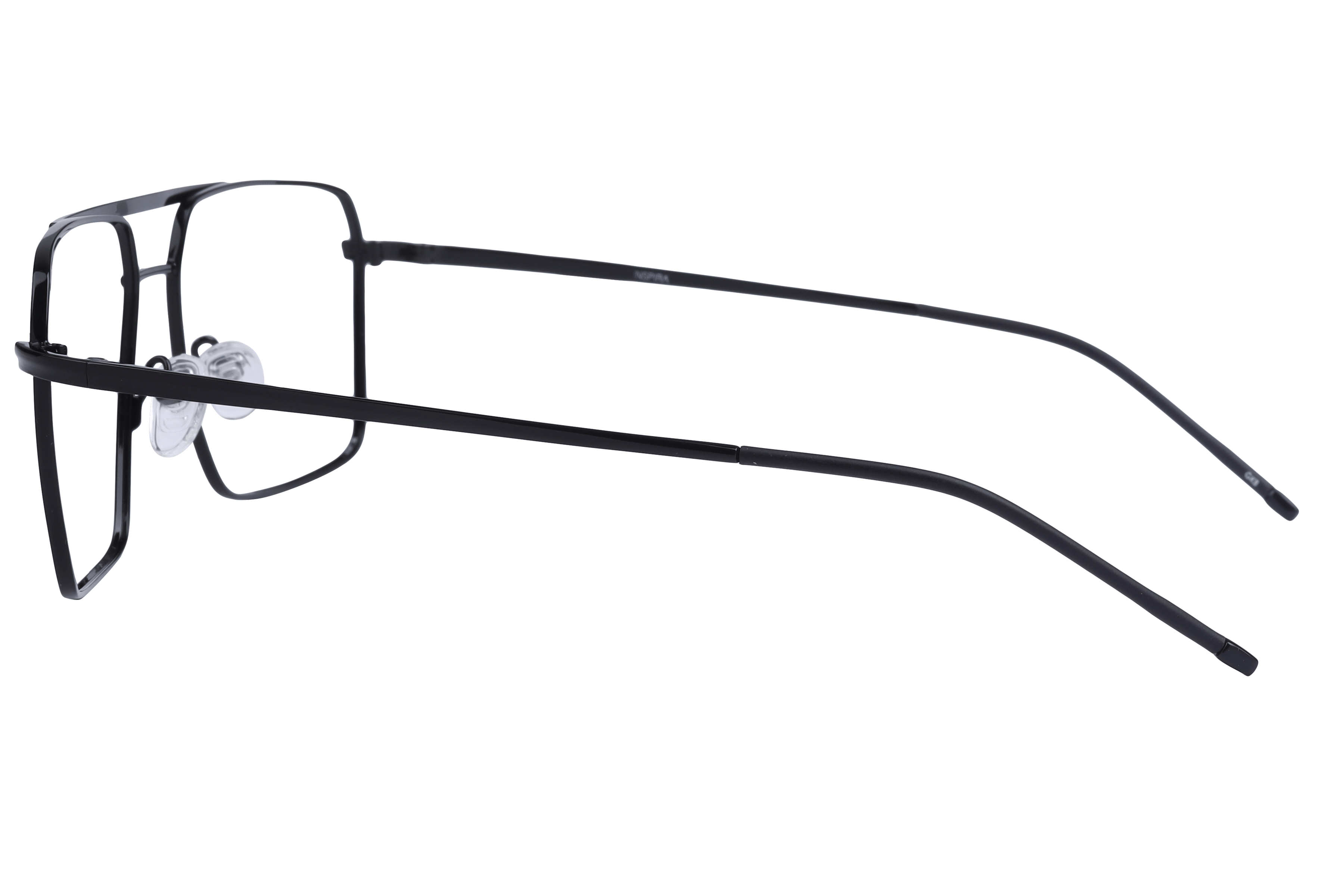 Inspira OLD8386M Frame Black Male Full Metal Frame — Black frame — view 3