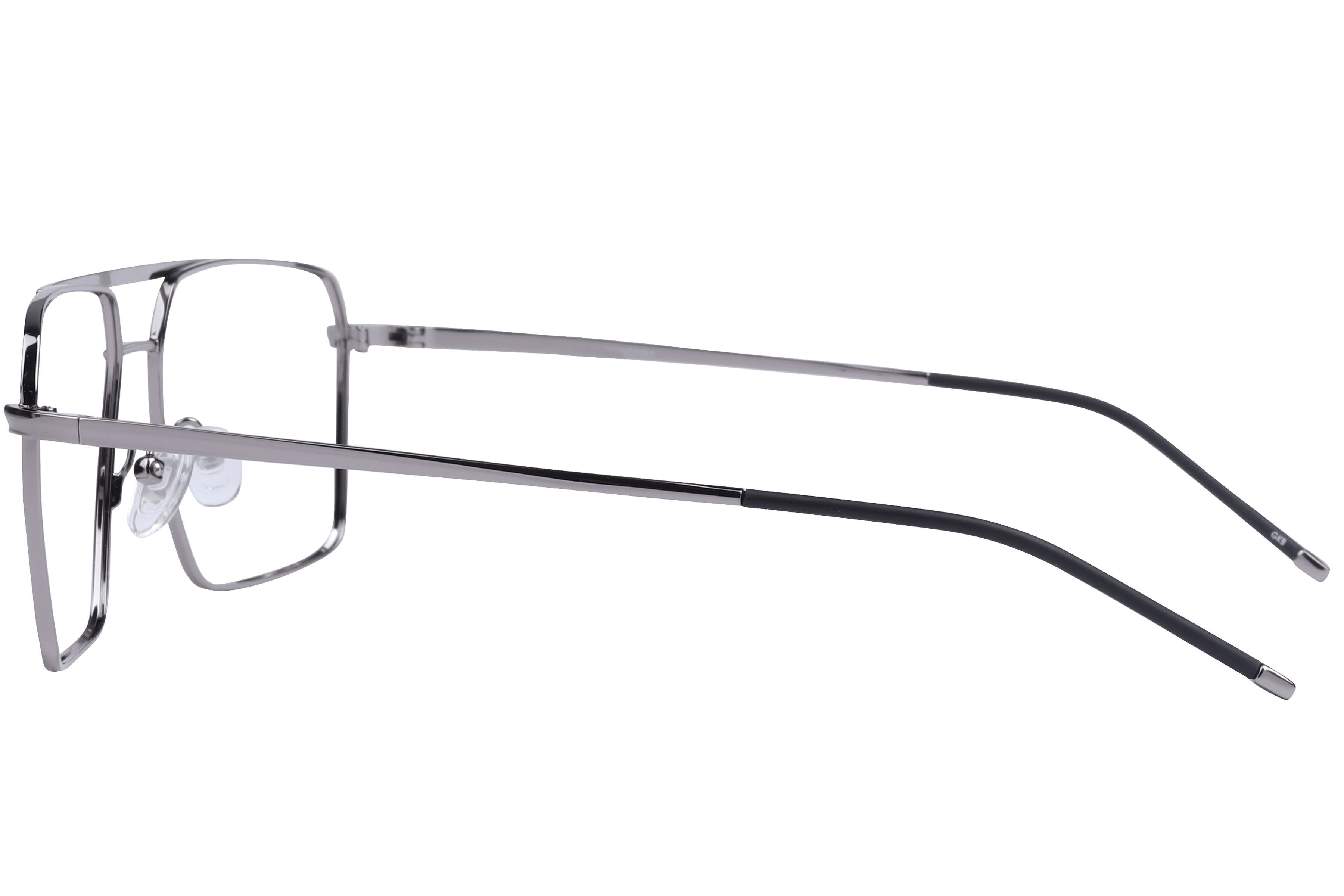 Inspira OLD8386M Frame Gun Metal Male Full Metal Frame — Gun Metal frame — view 3