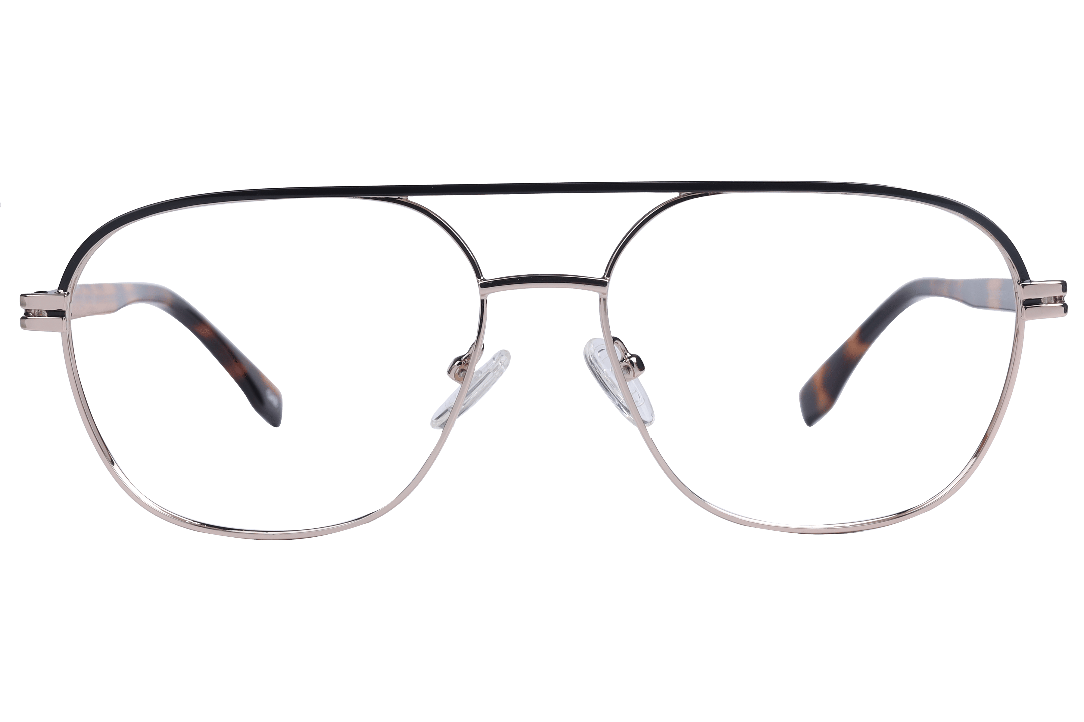 Inspira OLD571M Frame Gold Male Full Shell Frame — Gold frame — view 2