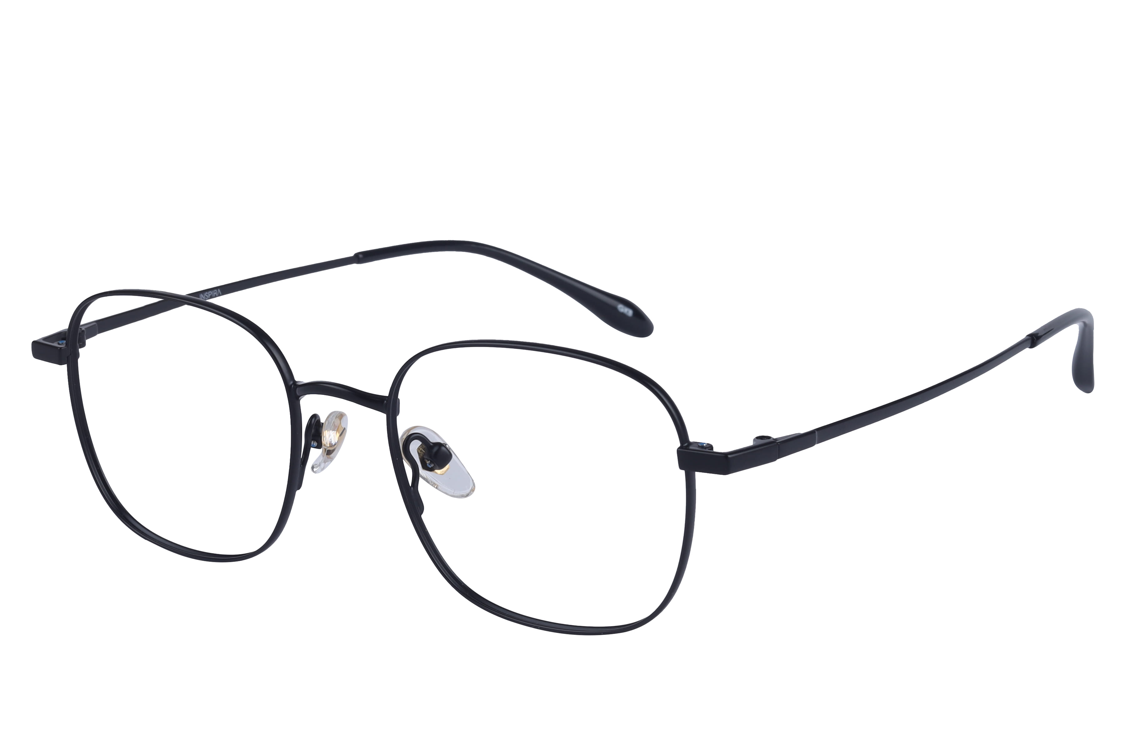 Inspira 50433-FW Frame Black Unisex Full Metal Frame — view 1
